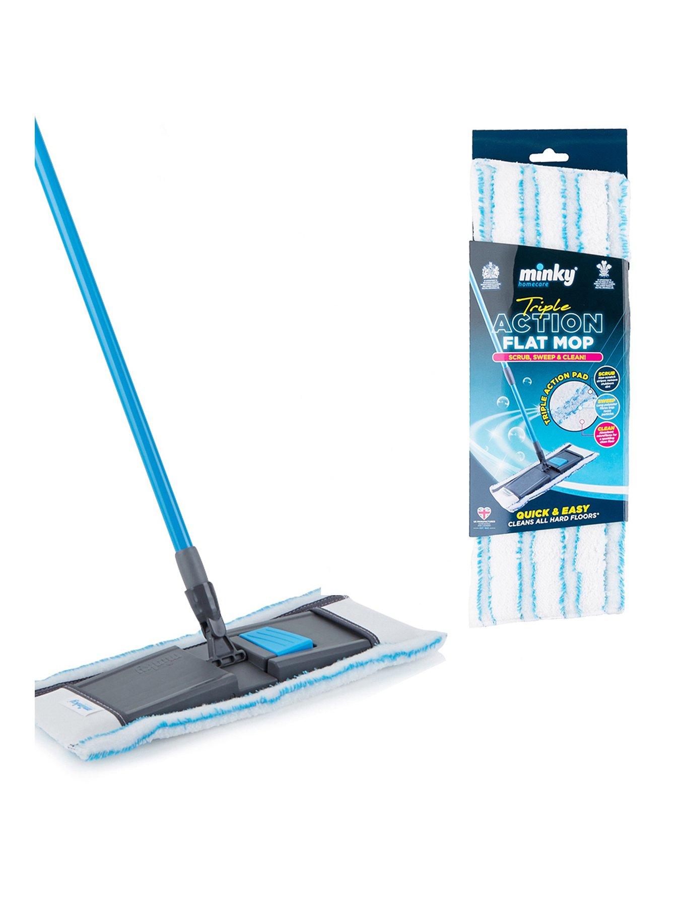 Minky Flat Mop (with Refill)