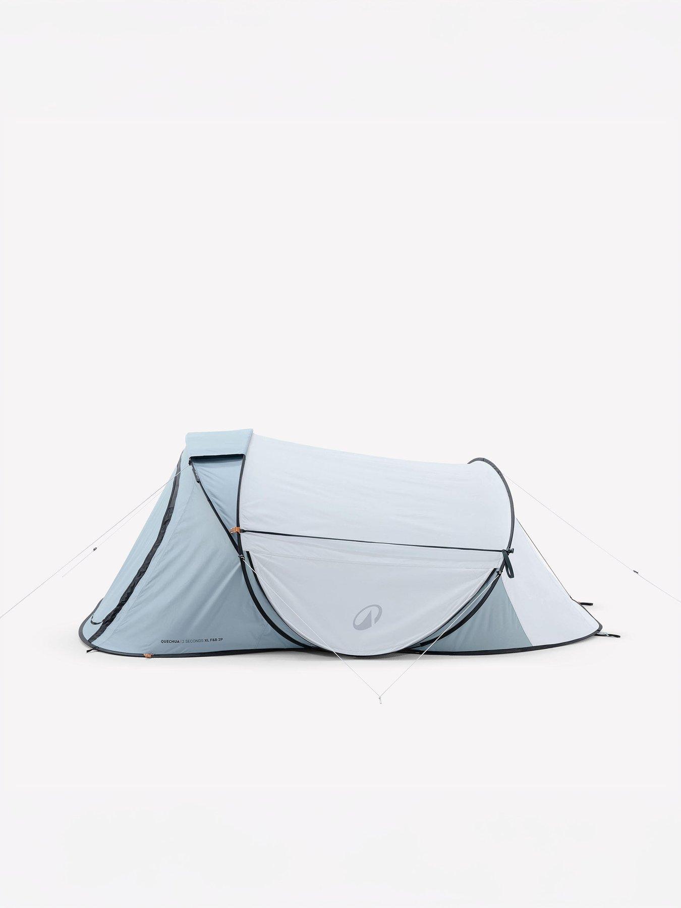 Image 3 of 8 of Decathlon Camping Tent 2 Seconds XL - 2 Person Fresh & Black