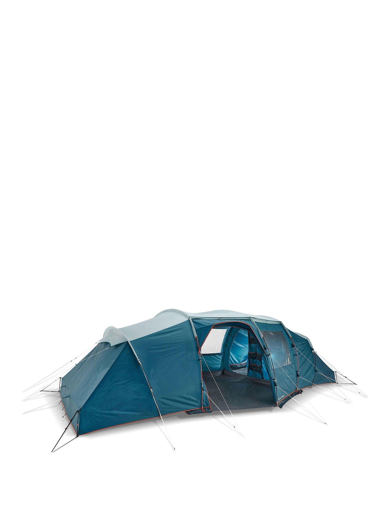 Image 1 of 7 of Decathlon Camping Tent With Poles Arpenaz 8.4 - 8 Person - 4 Bedrooms