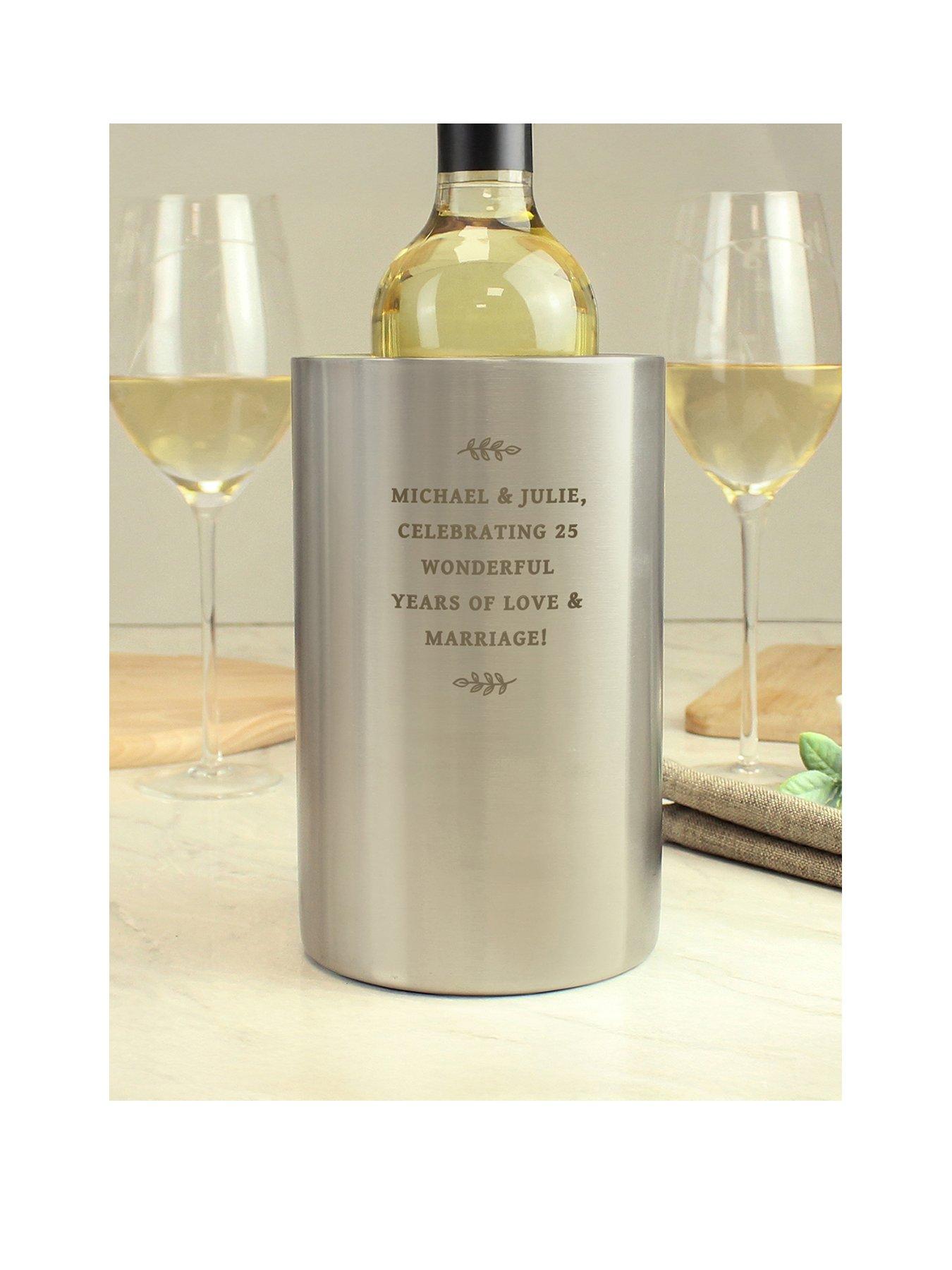 The Personalised Memento Company Personalised Wine Cooler