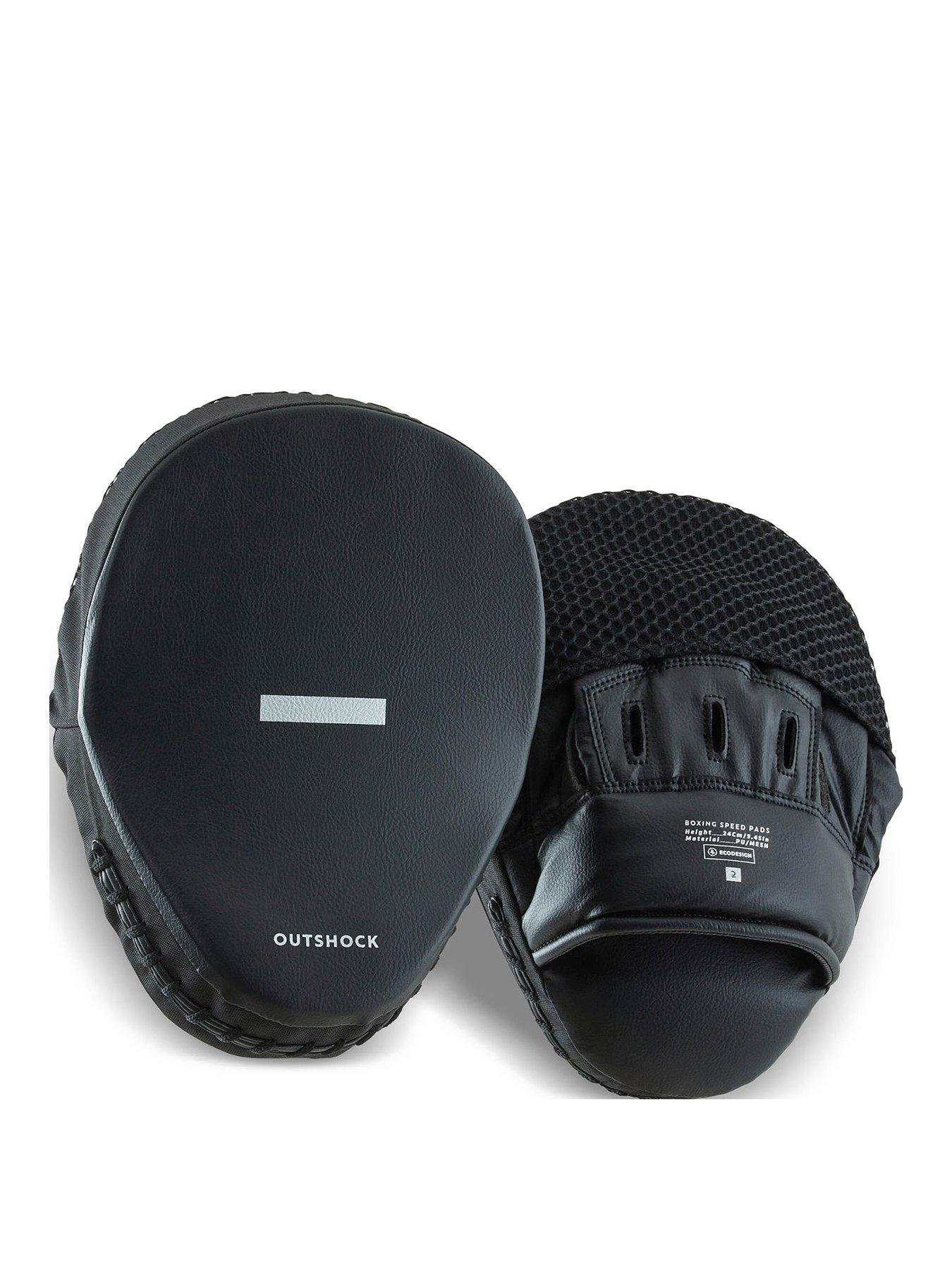 Decathlon Boxing Speed Punching Mitts (x2) - Black