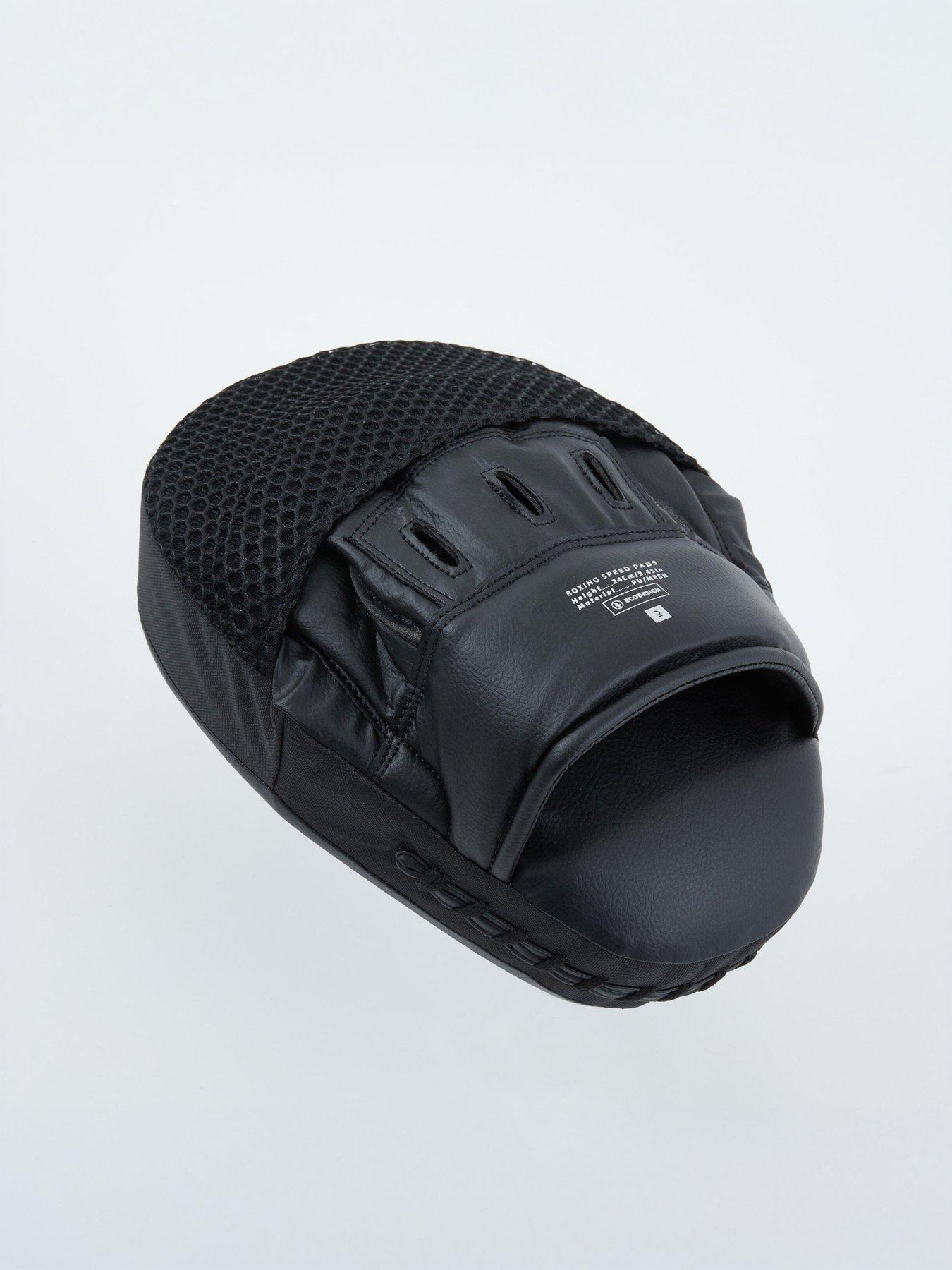 Image 3 of 8 of Decathlon Boxing Speed Punching Mitts (x2) - Black