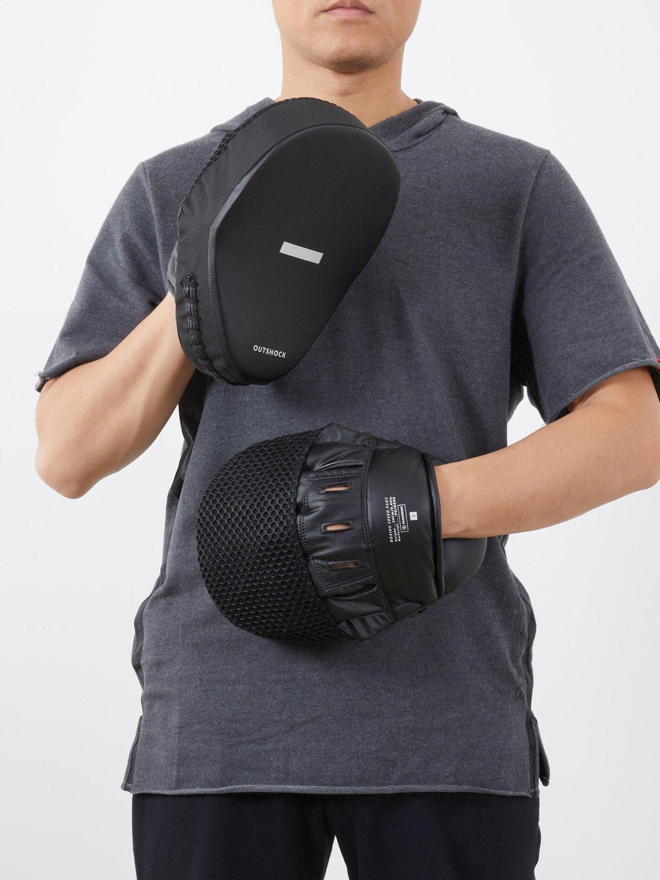 Image 4 of 8 of Decathlon Boxing Speed Punching Mitts (x2) - Black