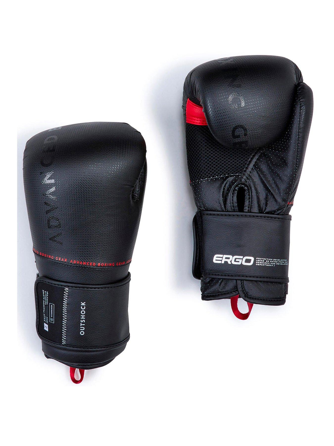 Decathlon Ergonomic Boxing Gloves 120 - Black