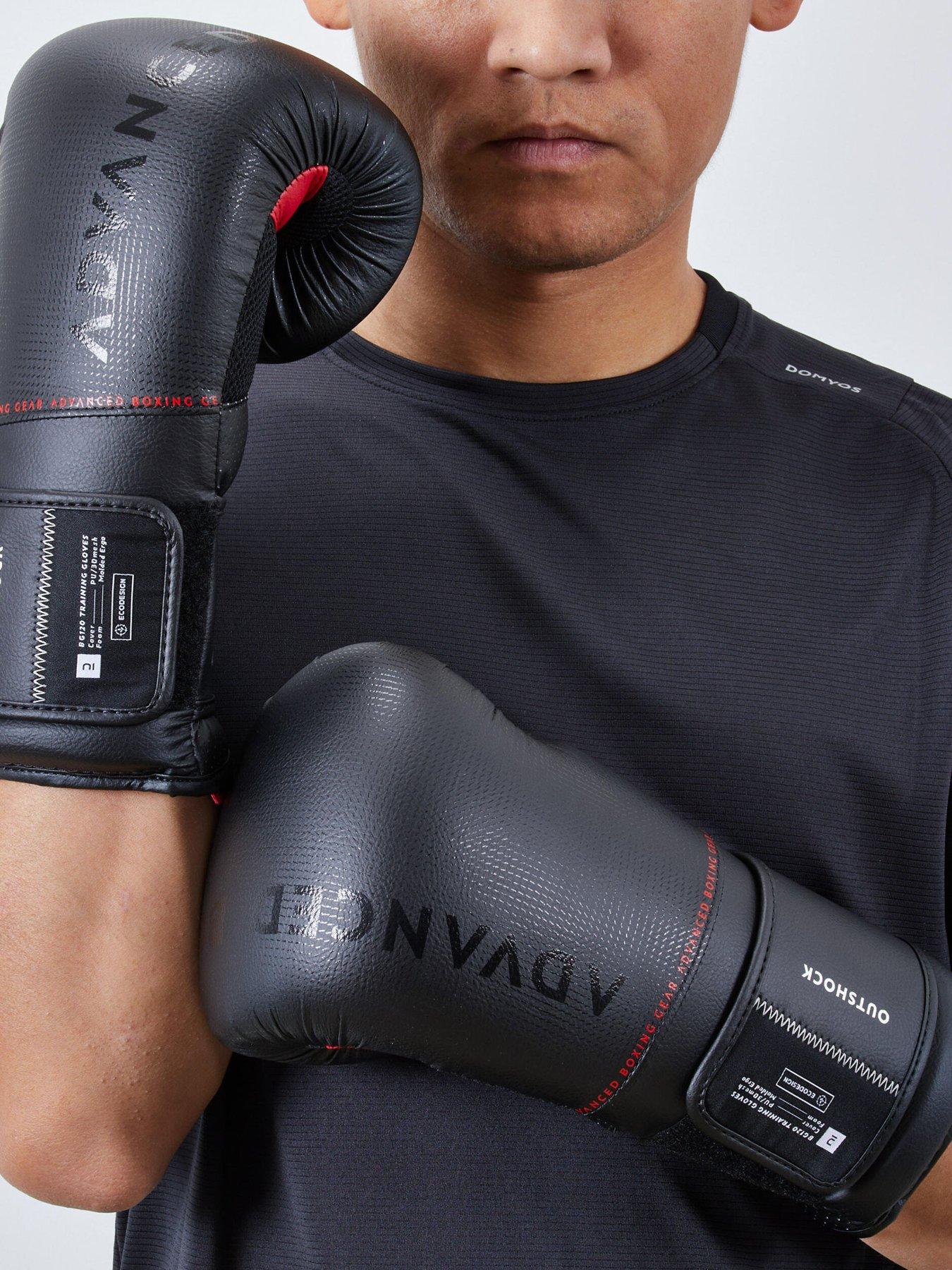 Image 7 of 7 of Decathlon Ergonomic Boxing Gloves 120 - Black