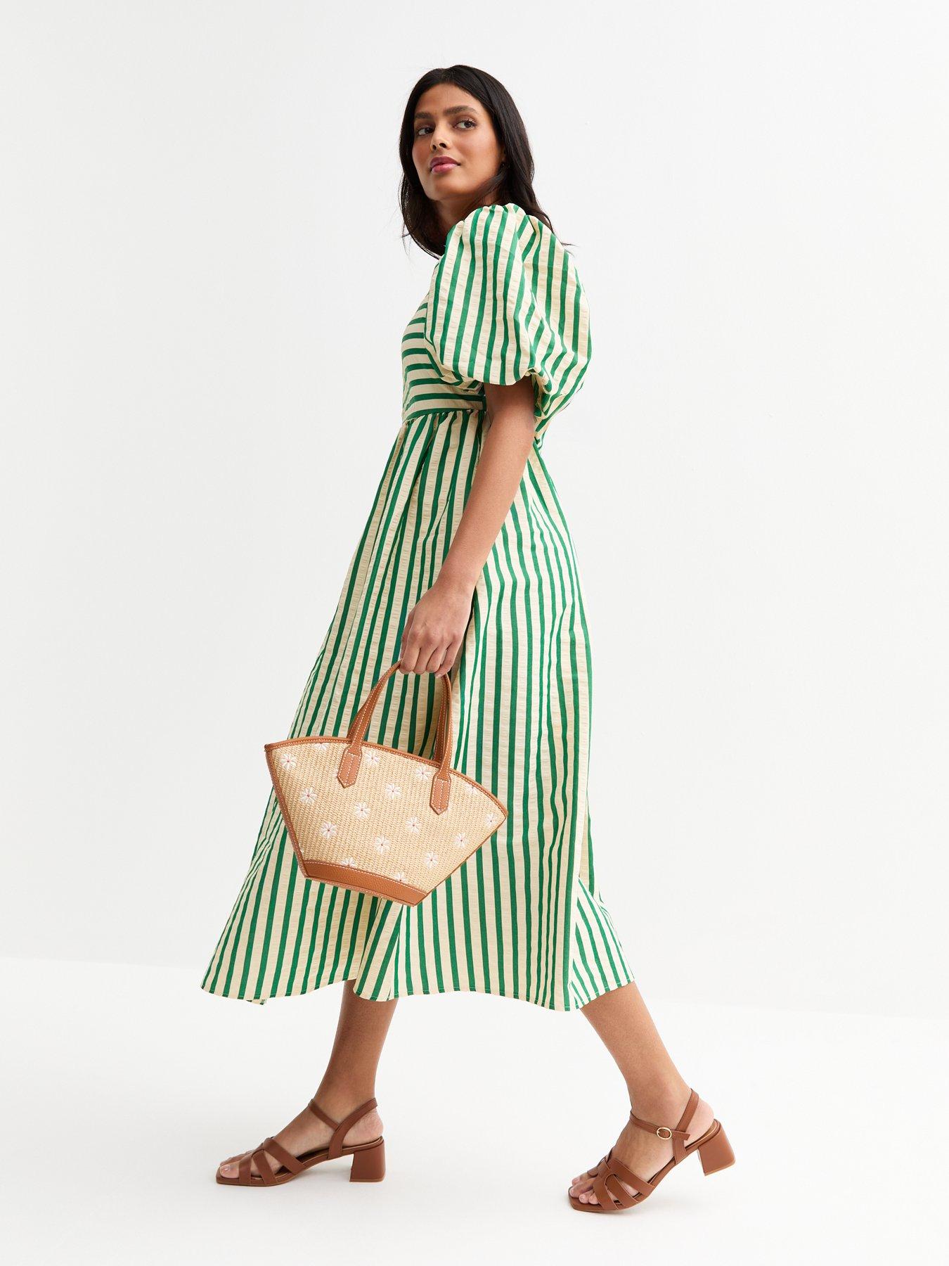 what flavor is kraft green goddess dressing Sara Midi Dress in Green Floral main image 1