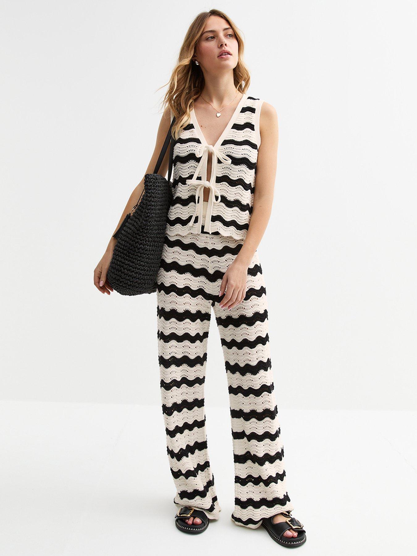 undefined Boucle Button Through Waistcoat - Black