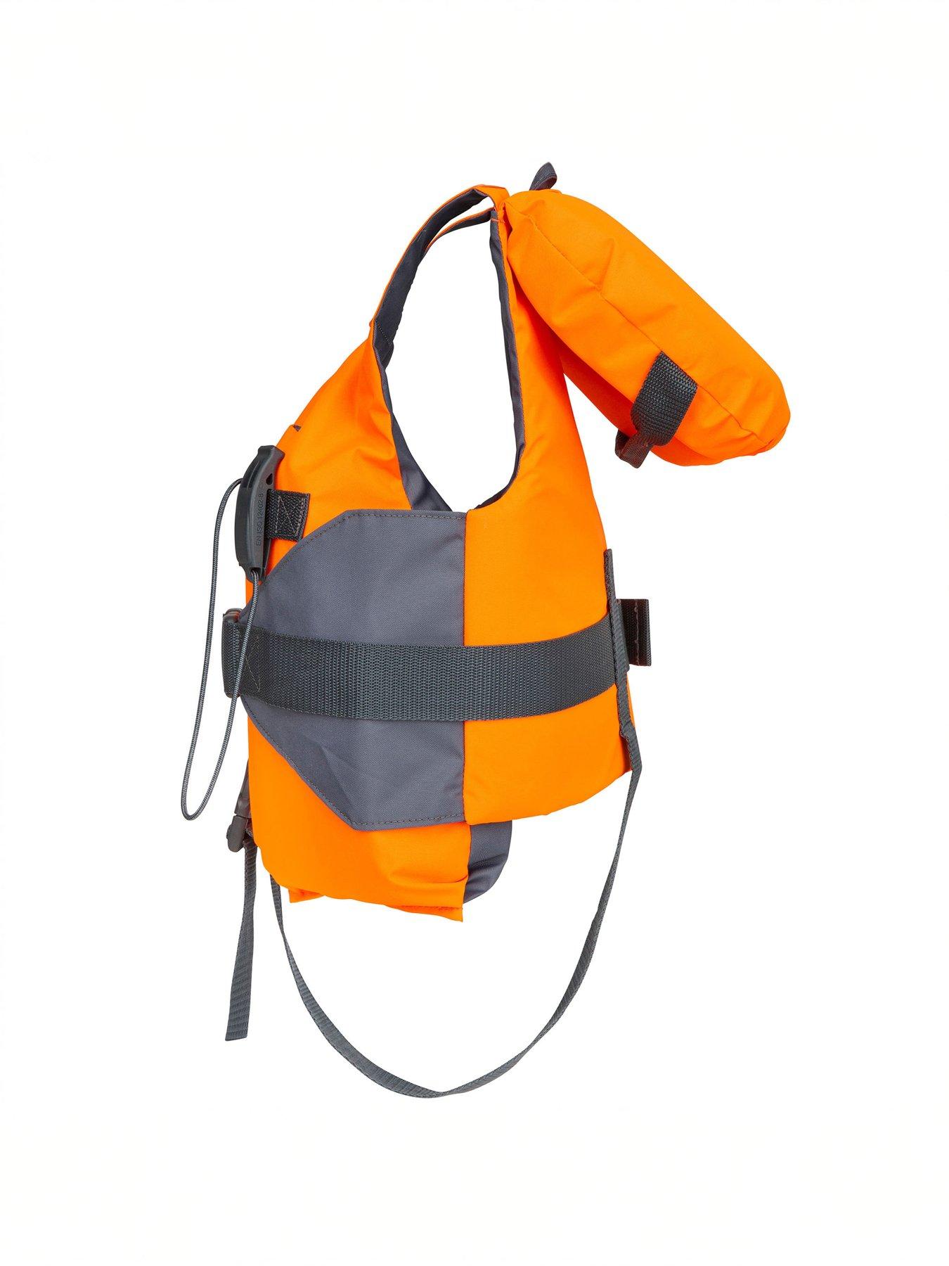 Image 3 of 6 of Decathlon Kids Life Jacket LJ100N Easy JR 15-40 Kg - Orange/Grey