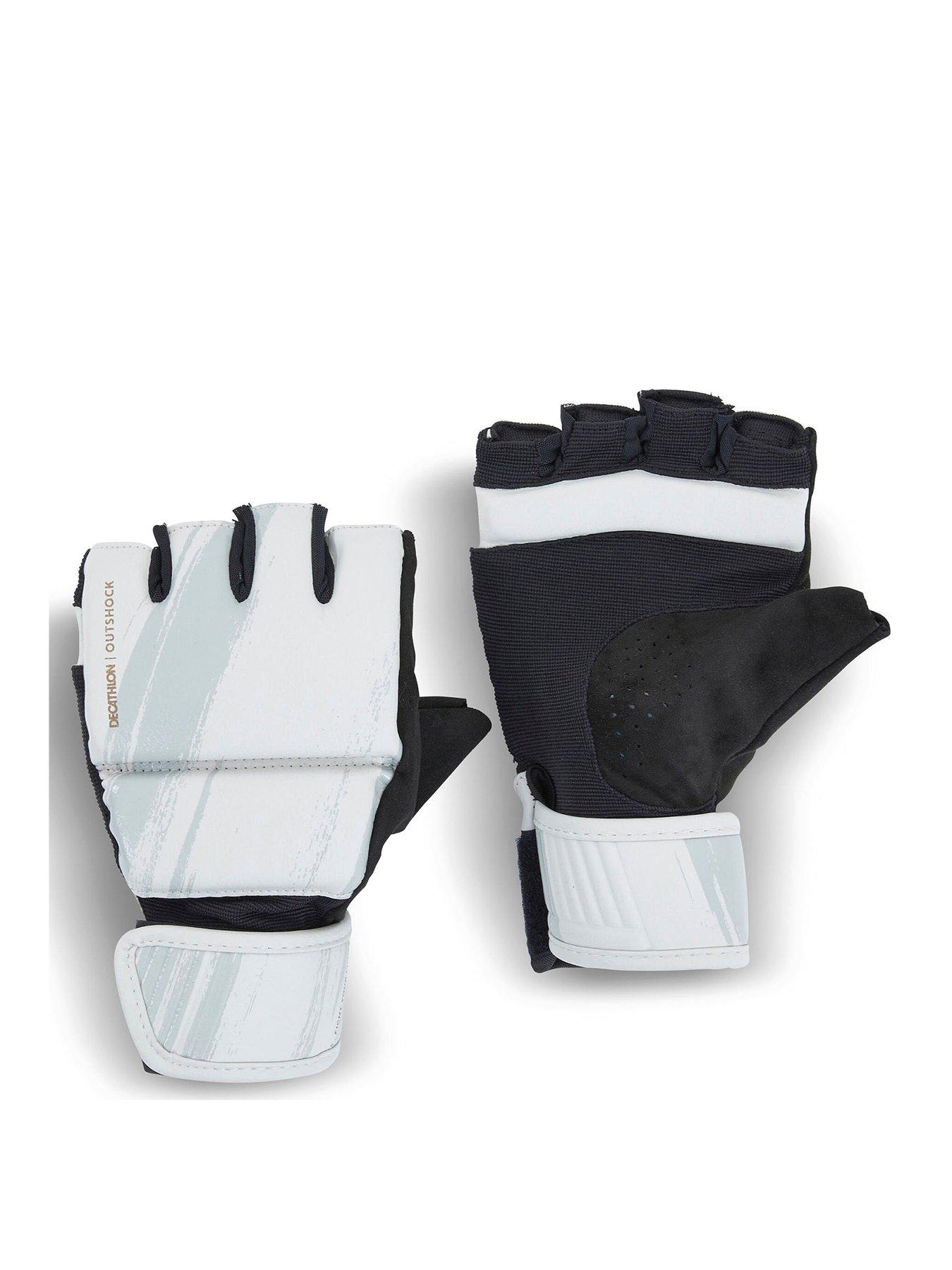 Image 1 of 7 of Decathlon Cardio Boxing Mitts 100 - White
