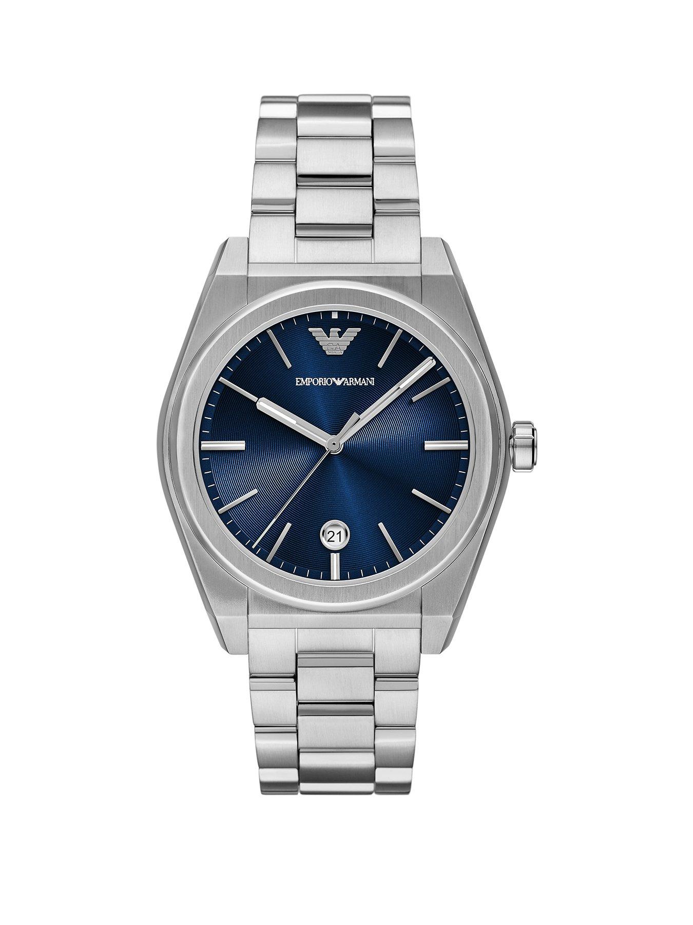 undefined 3-Hand Date Stainless Steel Watch
