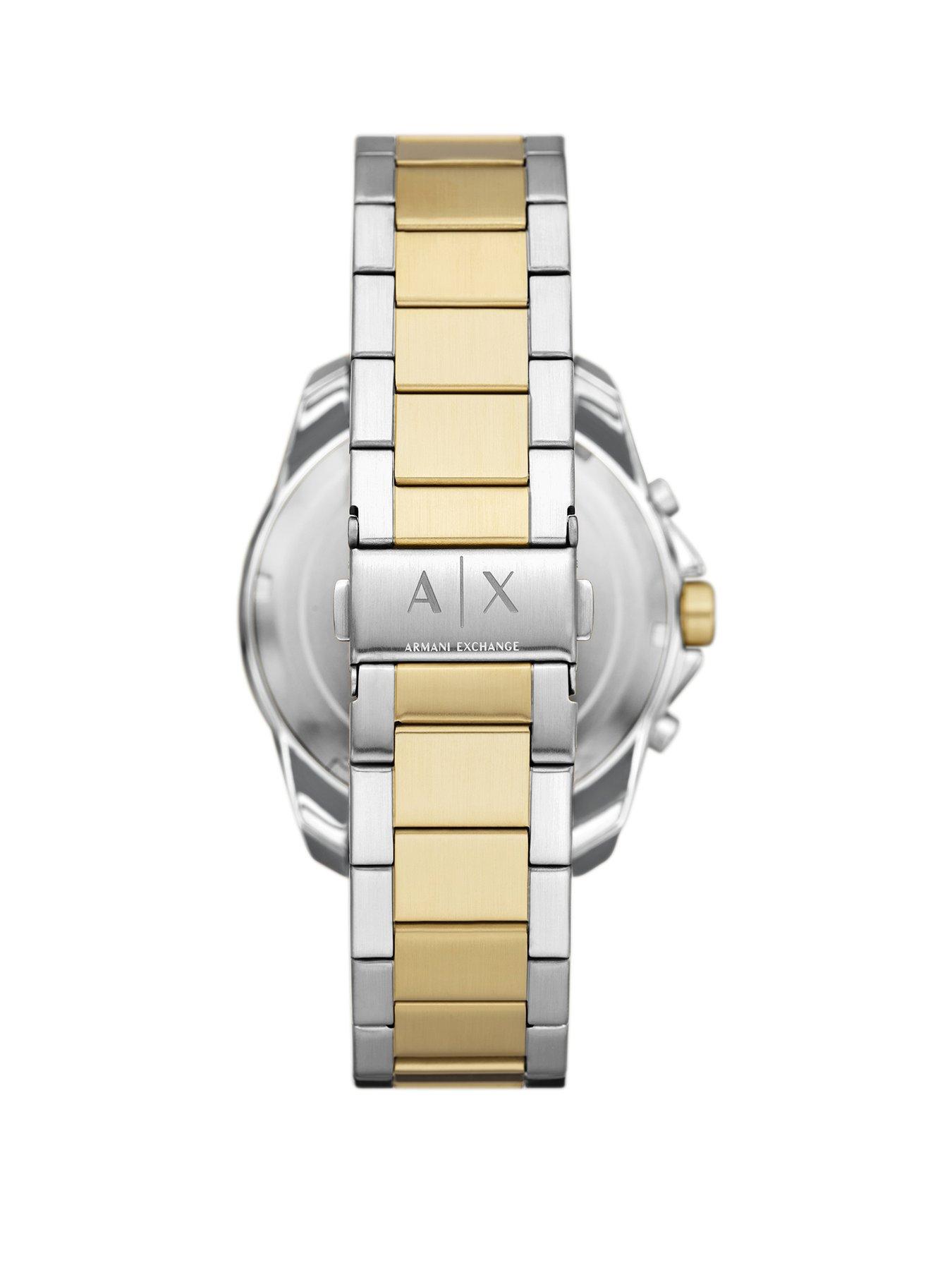 Image 2 of 6 of Armani Exchange Men's Chronograph, 2-Tone Stainless Steel Watch, AX1966