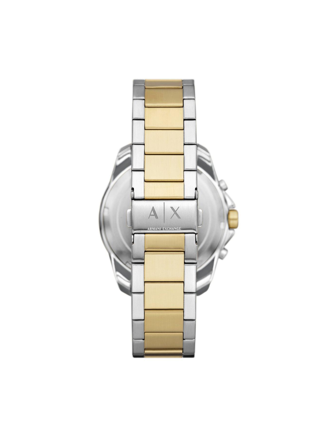 Image 3 of 6 of Armani Exchange Men's Chronograph, 2-Tone Stainless Steel Watch, AX1966