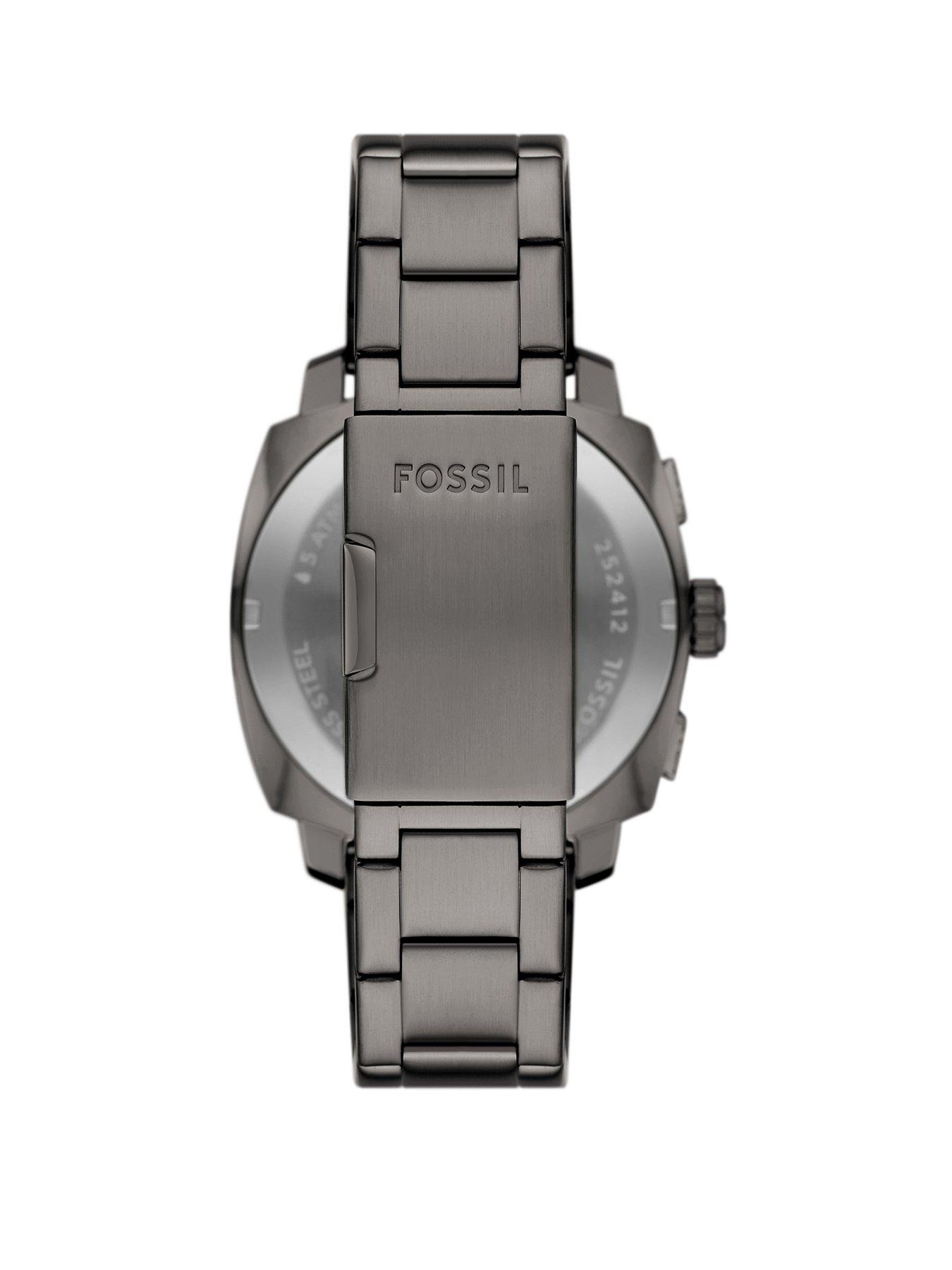 Image 2 of 5 of Fossil Men's Machine Chronograph&nbsp;Gunmetal Stainless Steel Watch&nbsp;FS6098