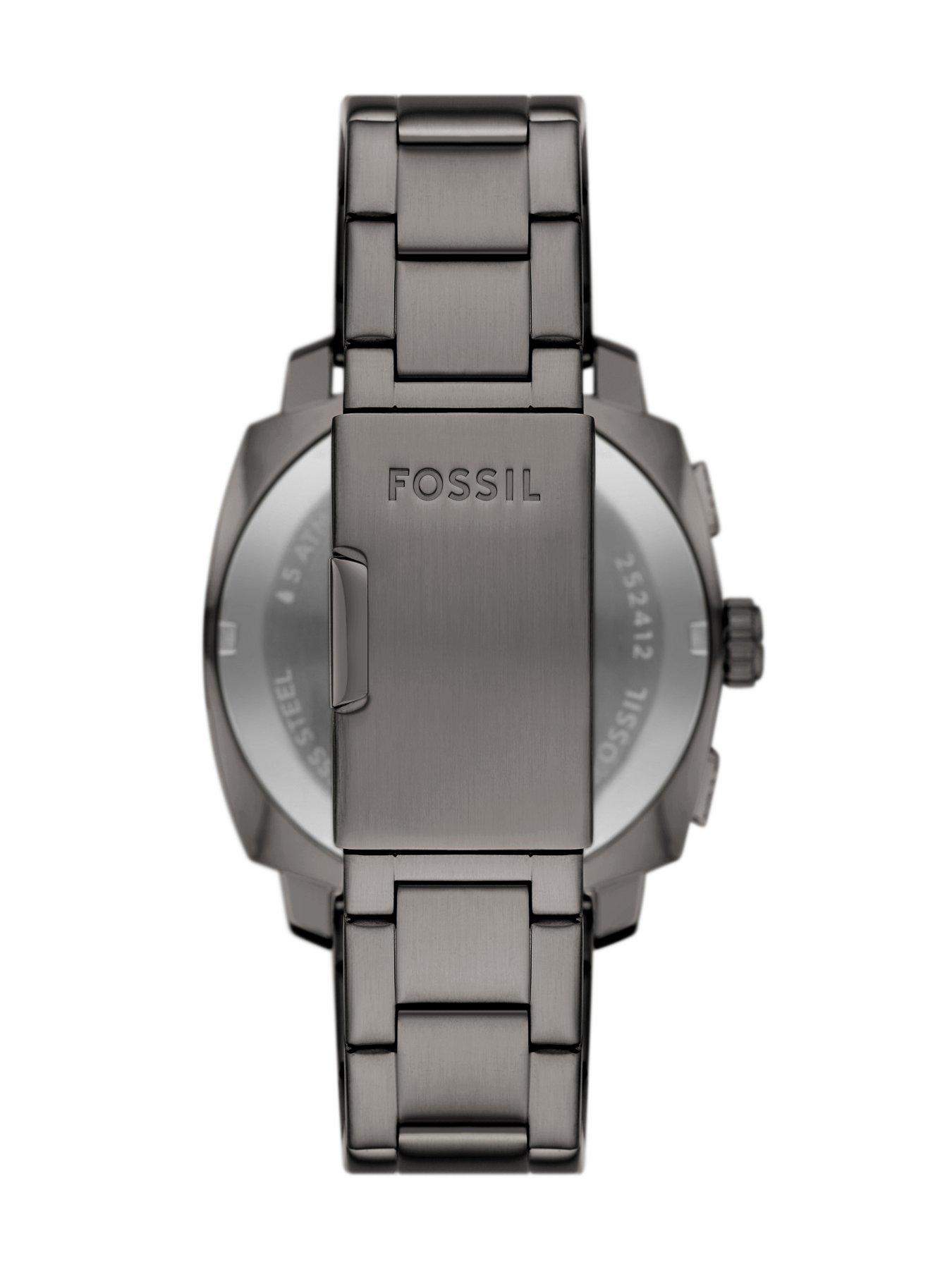 Image 3 of 5 of Fossil Men's Machine Chronograph&nbsp;Gunmetal Stainless Steel Watch&nbsp;FS6098
