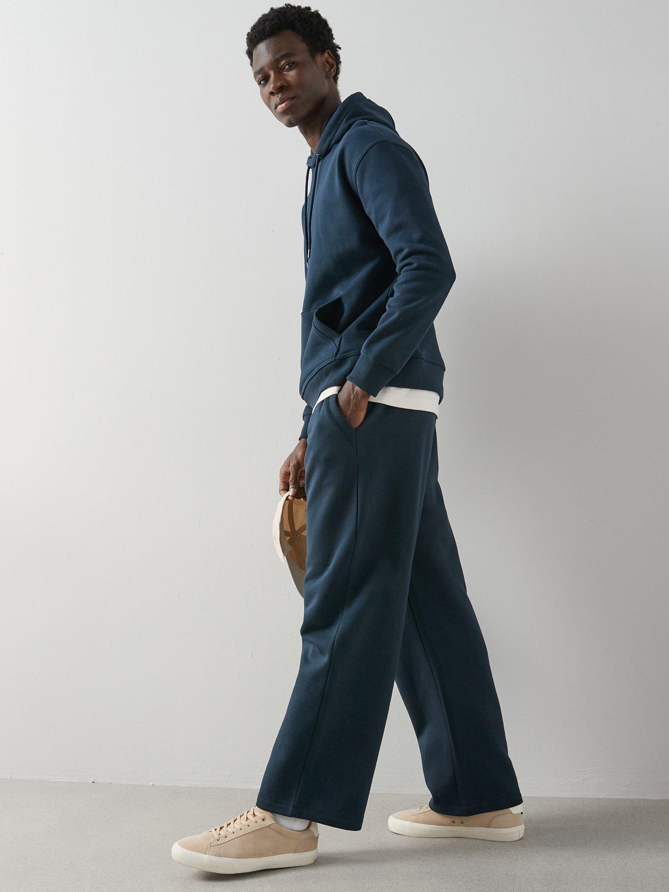 Image 1 of 7 of The Very Collection Cotton Blend Essential Loose Fit Jogger - Navy