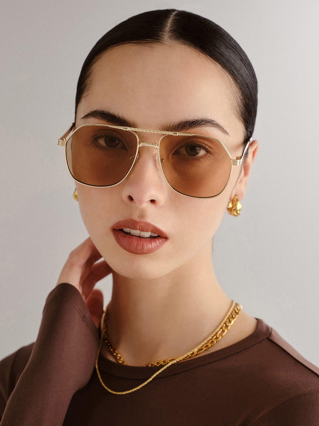 undefined Cosmos Bright Gold Sunglass