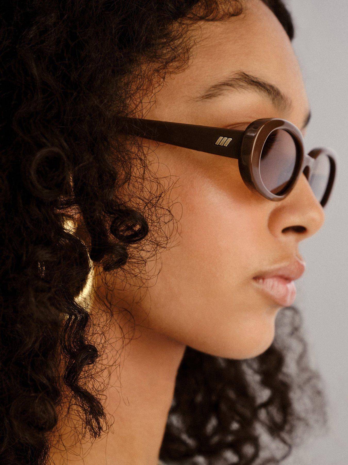 Image 4 of 4 of LE SPECS Outta Love Cocoa Sunglasses - Brown
