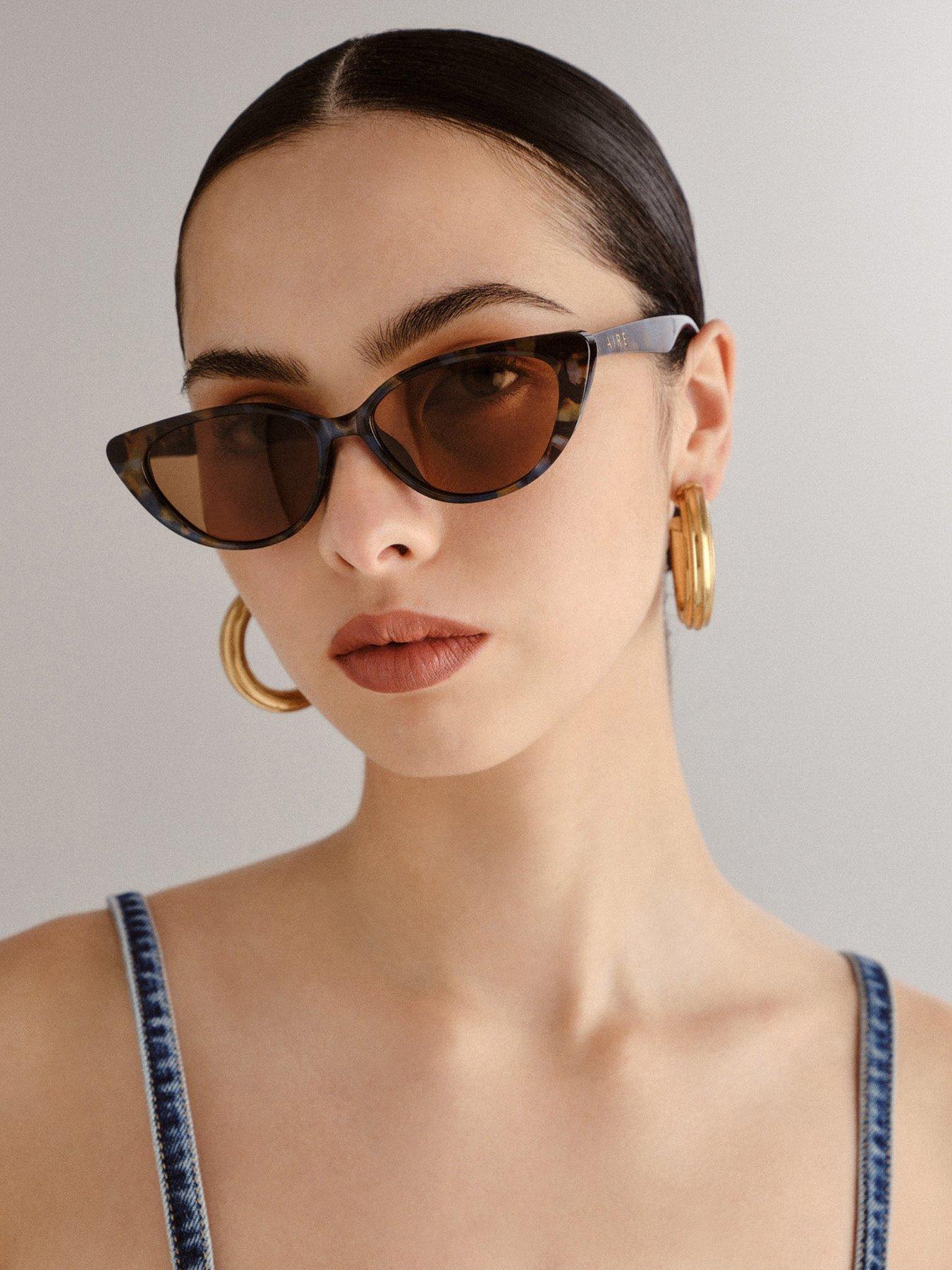 Aire Amalthea Galaxy Tort Sunglasses - Brown