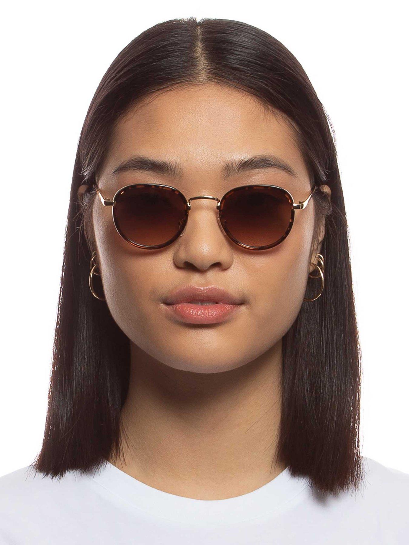 undefined Cygnus Syrup Tort Sunglass - Brown