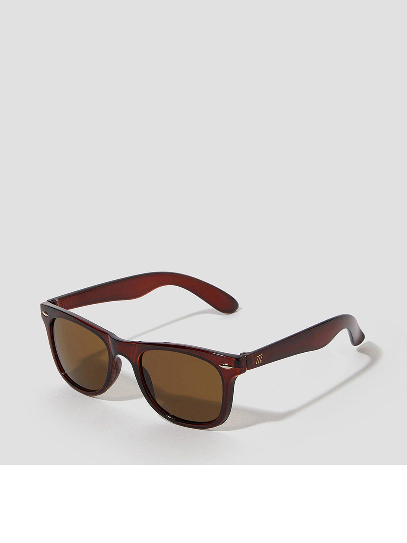 Image 1 of 2 of Monsoon Flat Top Sunglasses - Brown