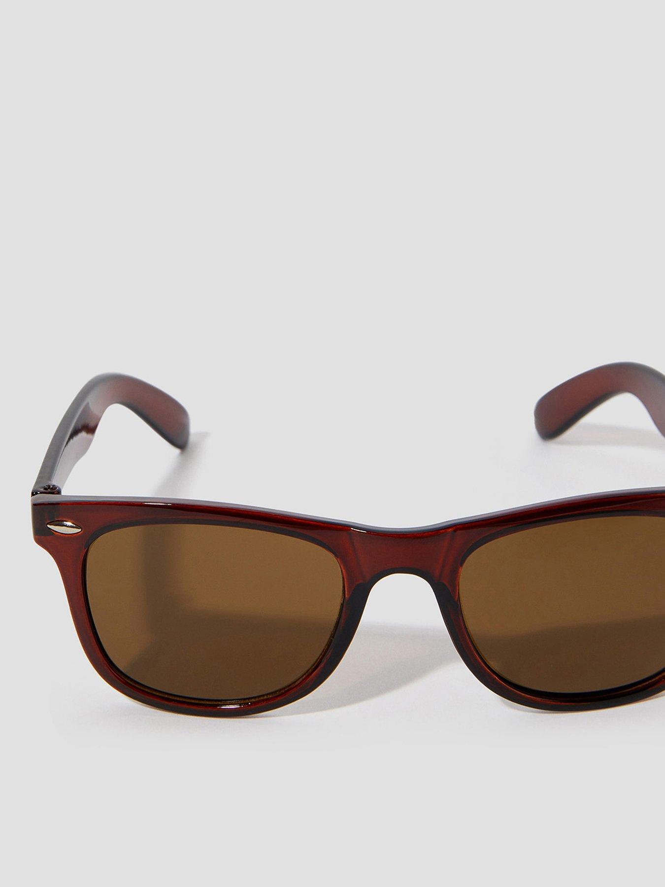 Image 2 of 2 of Monsoon Flat Top Sunglasses - Brown