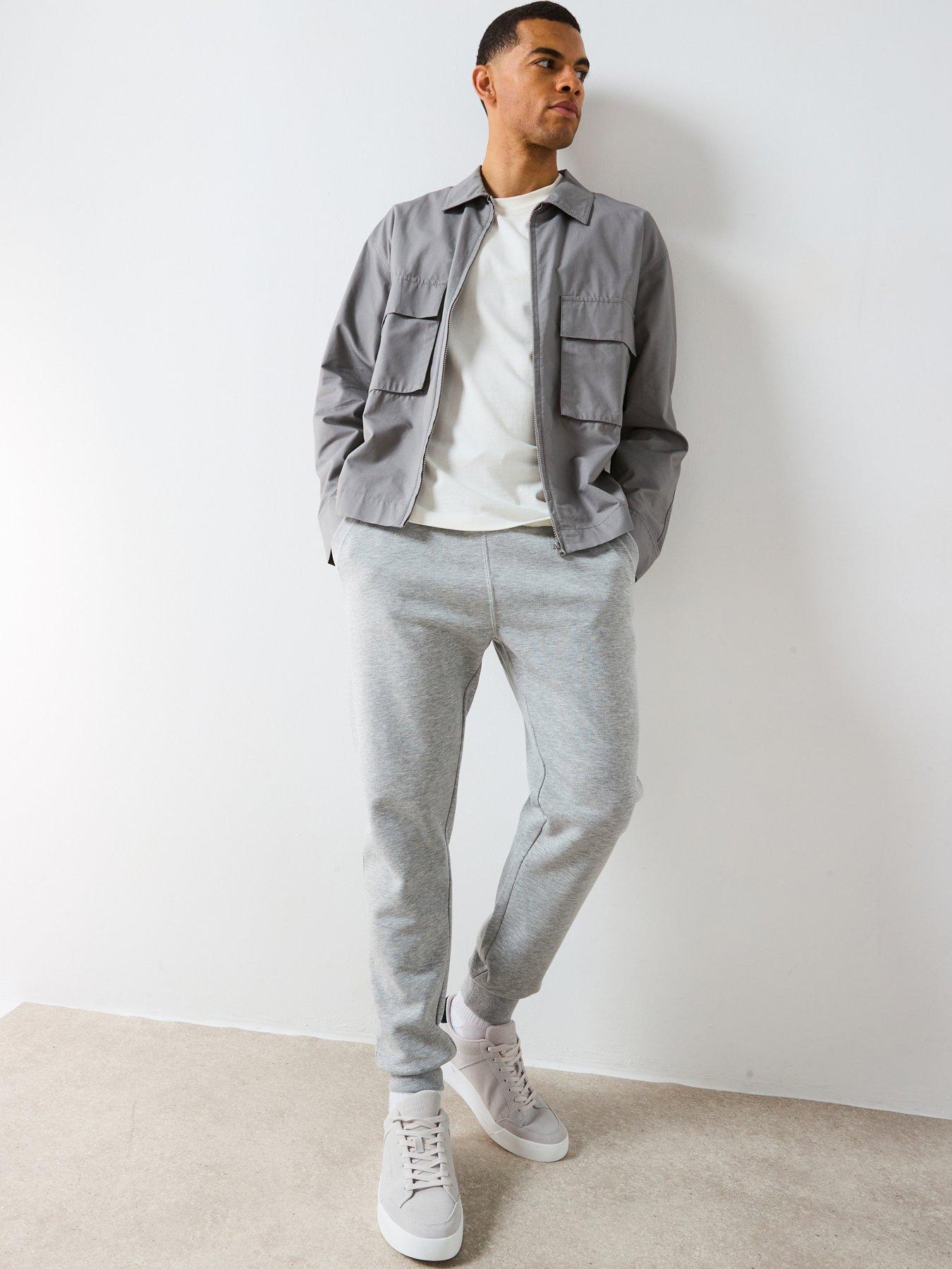undefined Essential Jogger - Grey Marl
