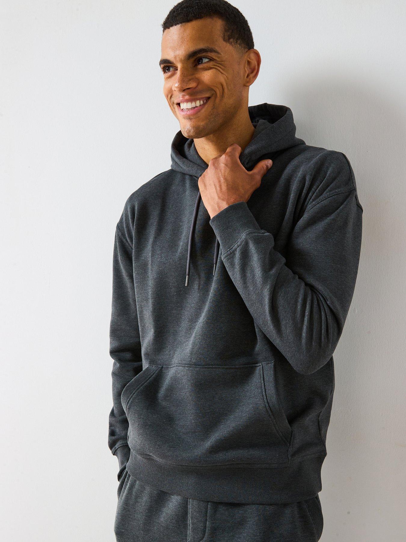 undefined Essential Oversized Hoodie - Charcoal