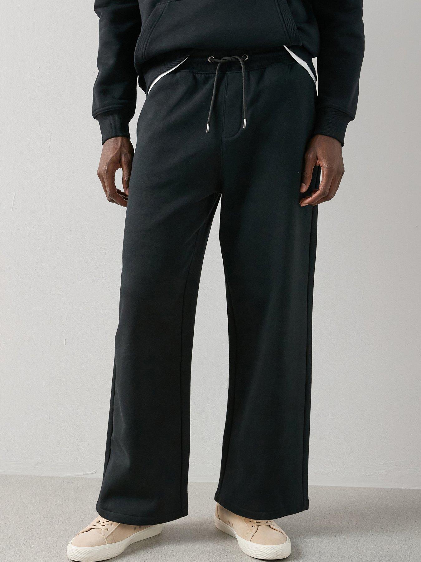 Image 3 of 6 of The Very Collection Cotton Blend Essential Loose Fit Jogger - Black
