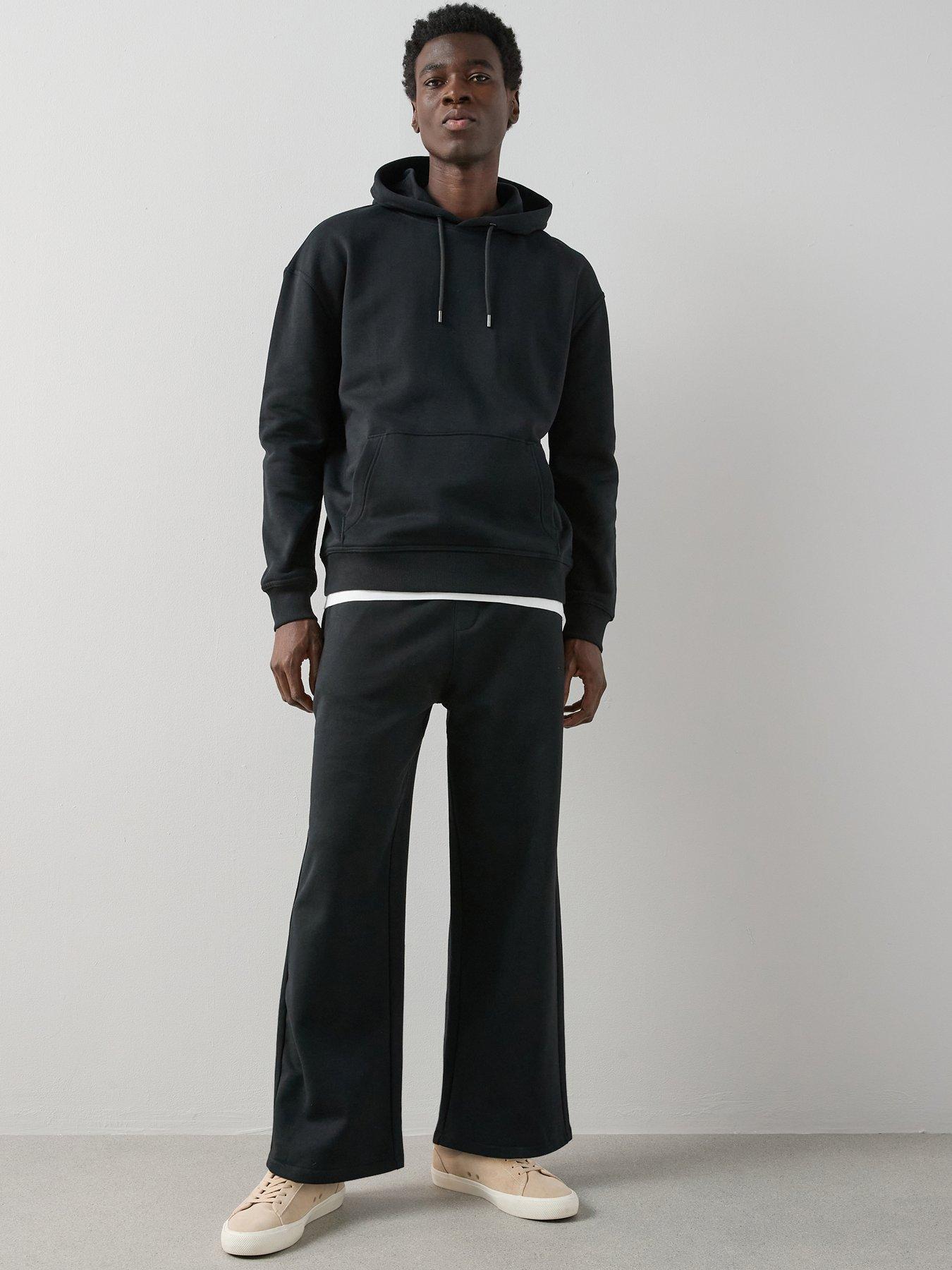 Image 4 of 6 of The Very Collection Cotton Blend Essential Loose Fit Jogger - Black