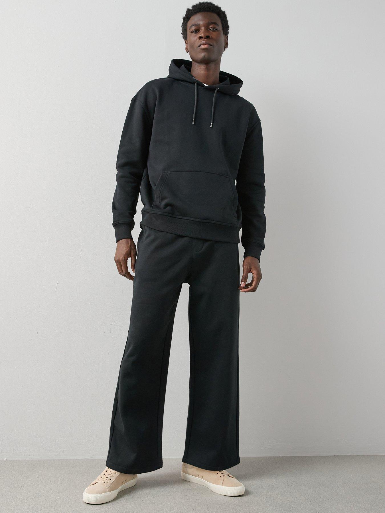 Image 5 of 6 of The Very Collection Cotton Blend Essential Loose Fit Jogger - Black