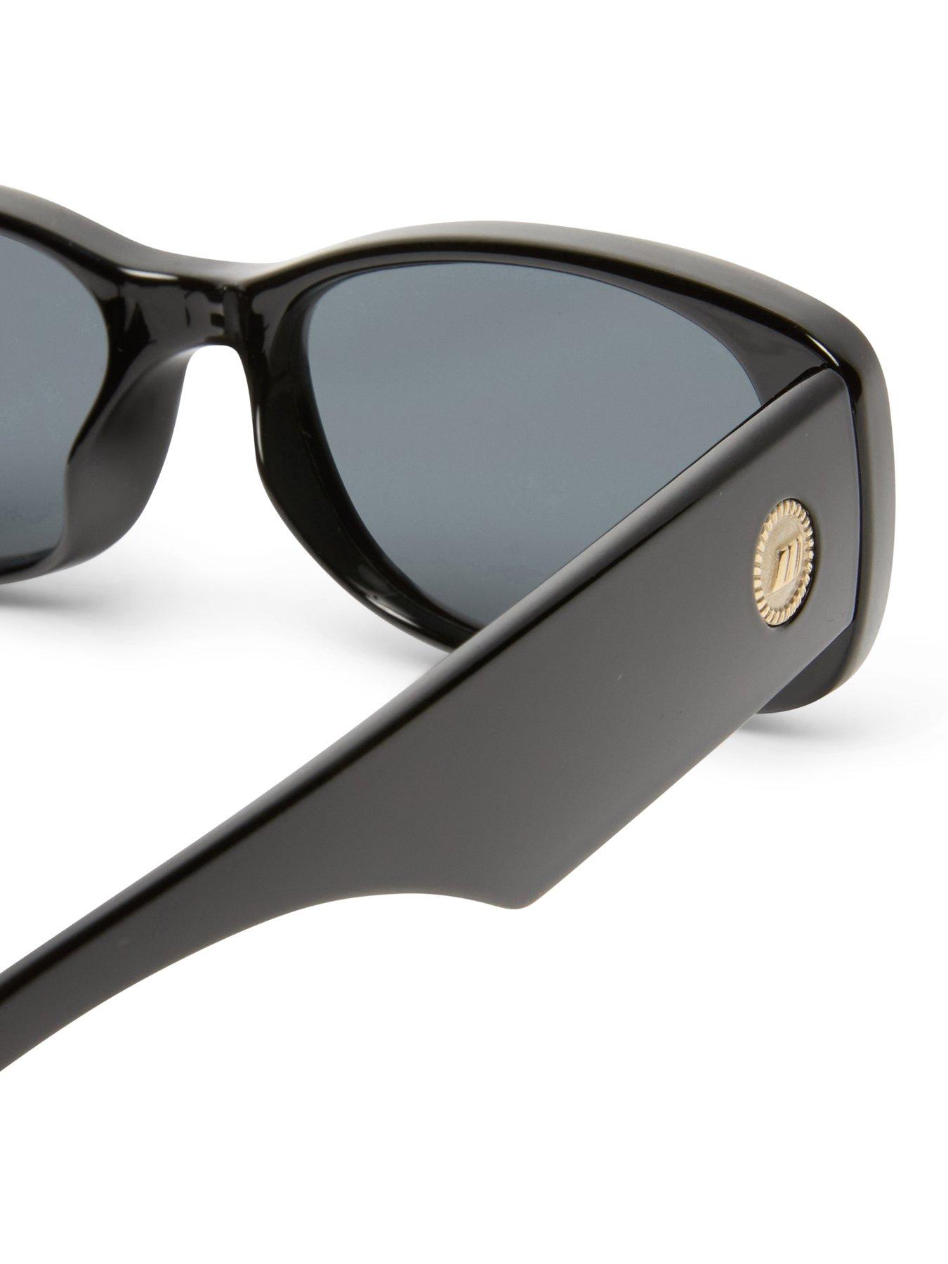Image 3 of 4 of LE SPECS Unreal Shiny Sunglasses - Black