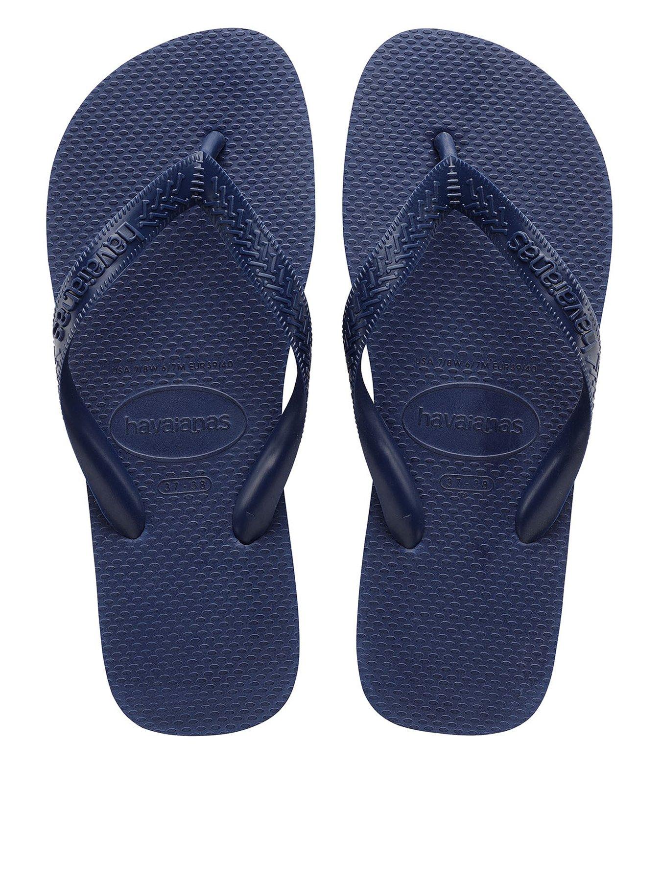 Havaianas Top Flip Flop- Navy, Navy, Size 9-10, Men