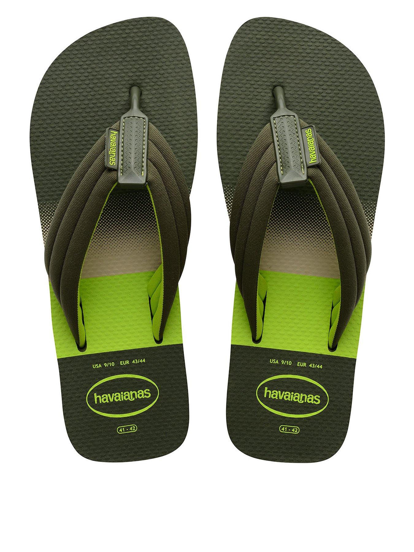 undefined Urban Print Flip Flop - Khaki