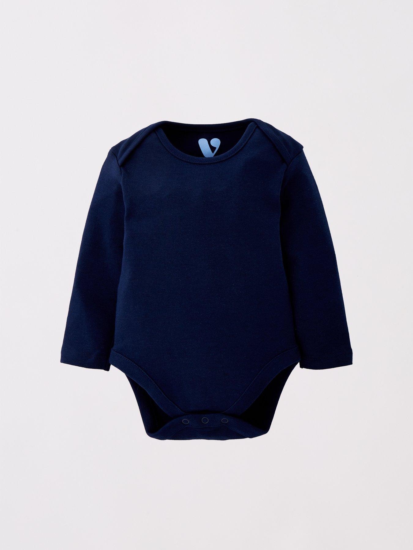 Image 4 of 5 of The Very Collection Baby Boy Long Sleeve 5 Pack Bodysuits (0-3 months - 18-24 months)