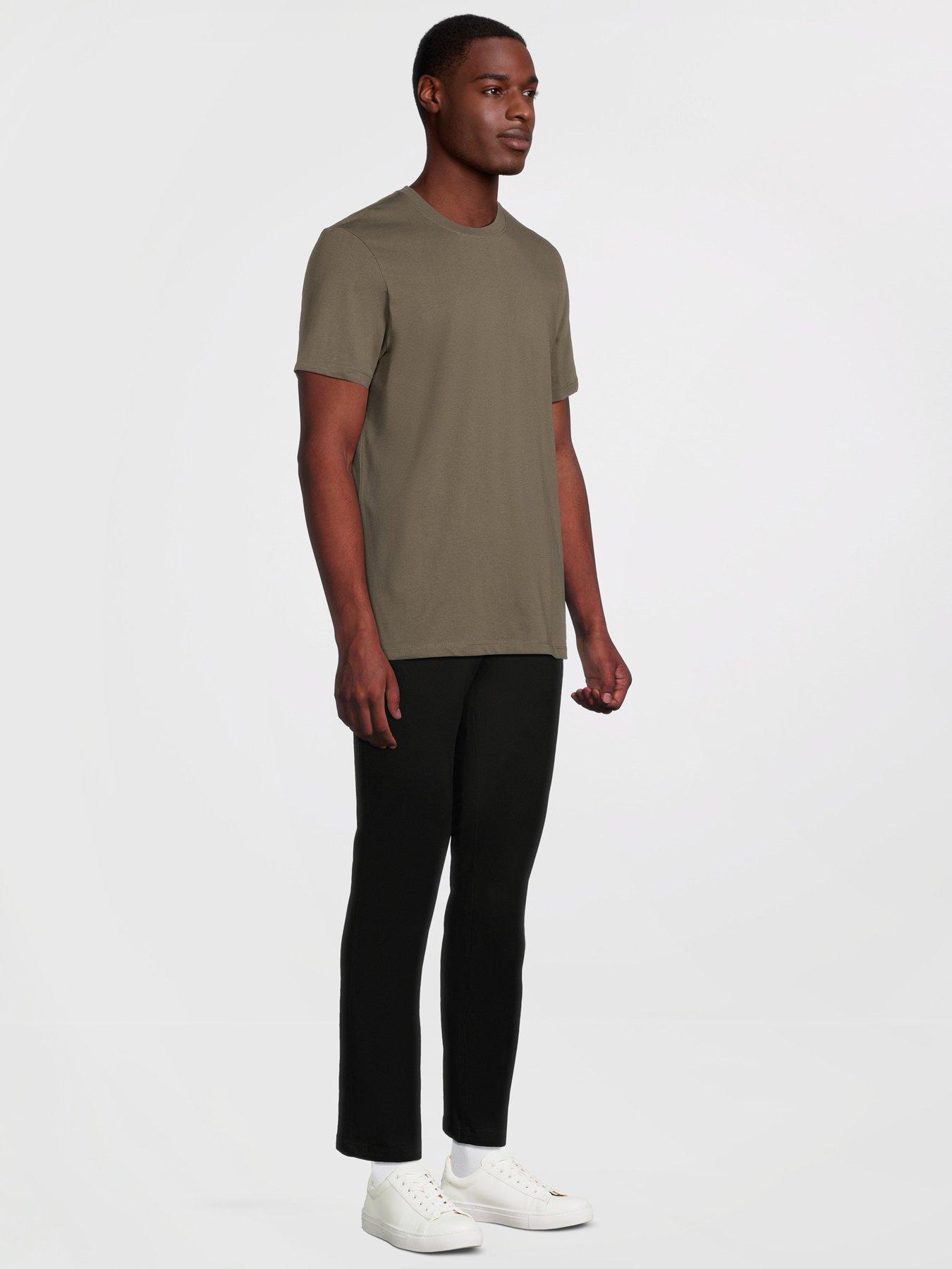 Image 5 of 6 of Very Man 2 Pack Slim Chino Trousers - Black