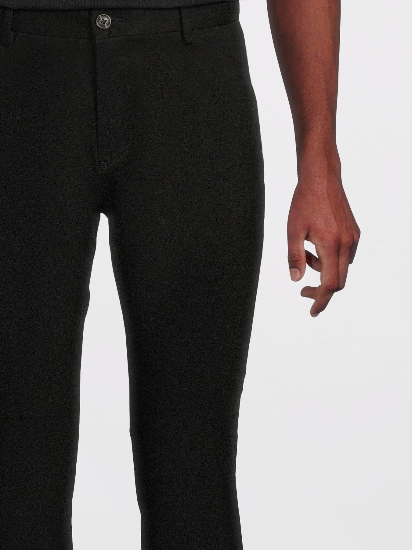 Image 6 of 6 of Very Man 2 Pack Slim Chino Trousers - Black