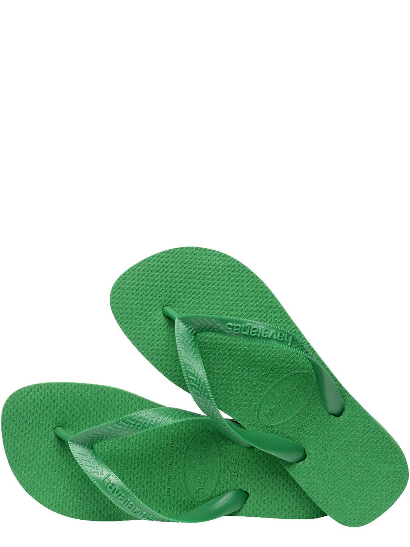 Image 4 of 5 of Havaianas Top Flip Flops - Green
