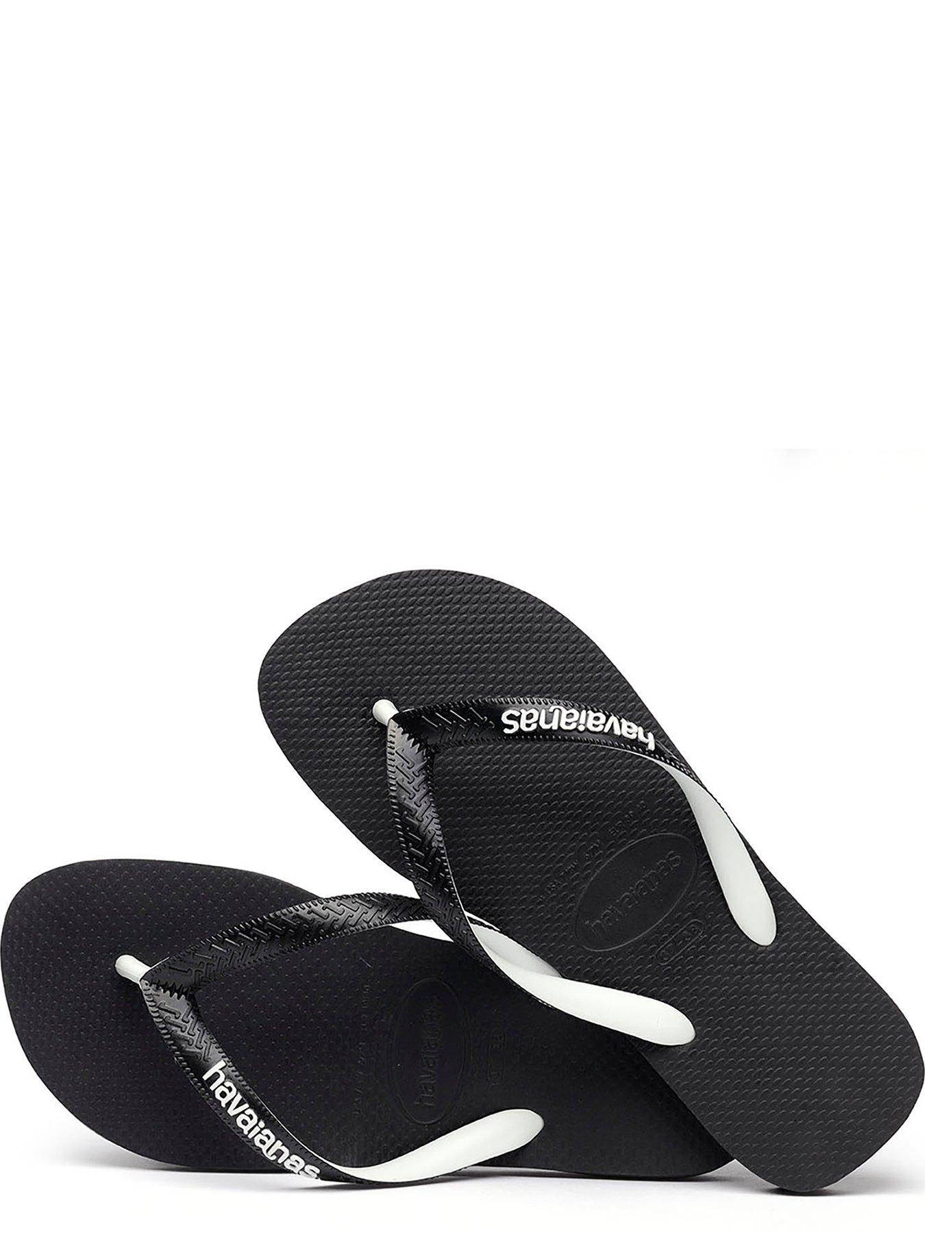 Image 4 of 5 of Havaianas Top Mix Flip Flops - Black