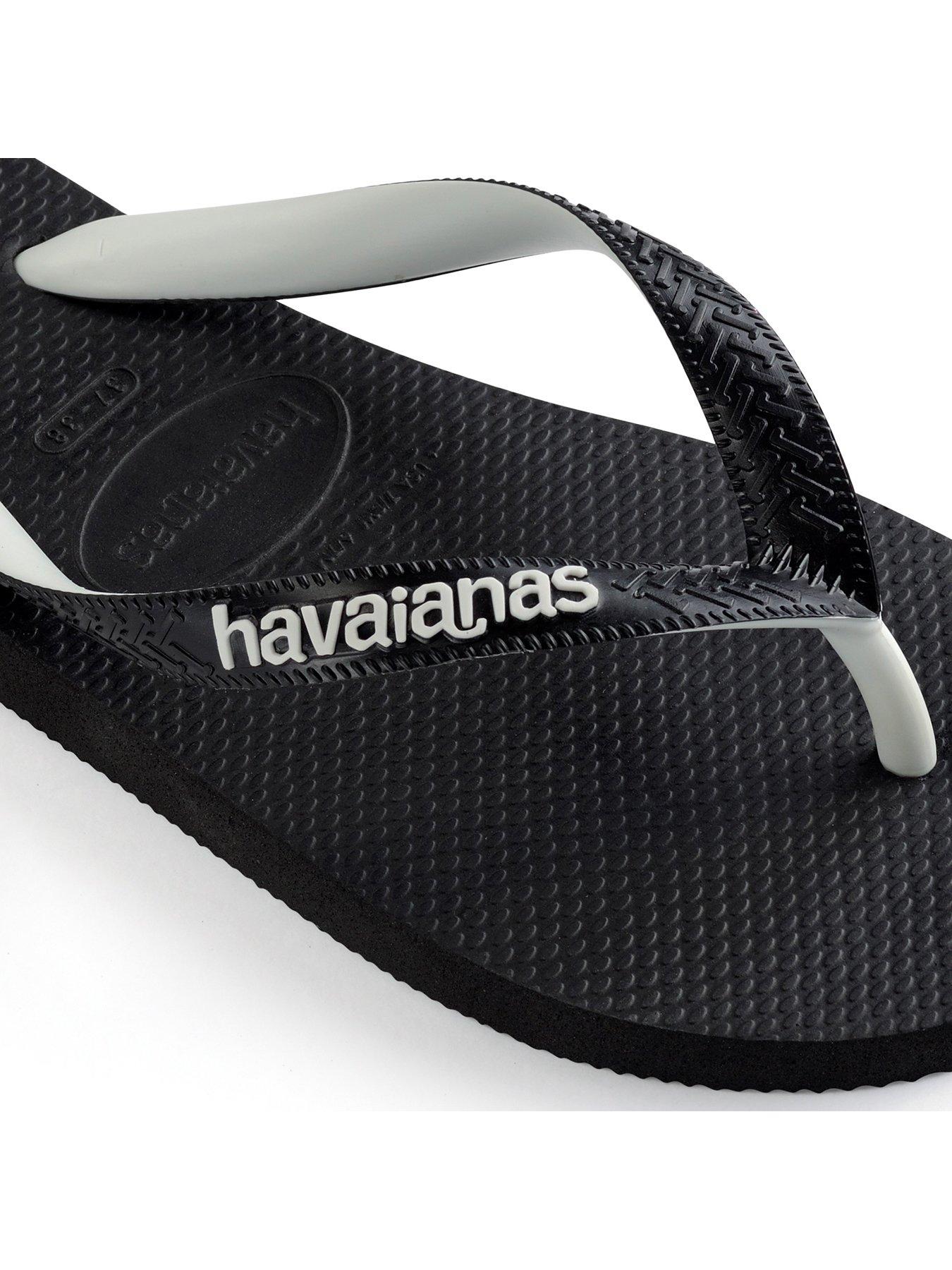 Image 5 of 5 of Havaianas Top Mix Flip Flops - Black