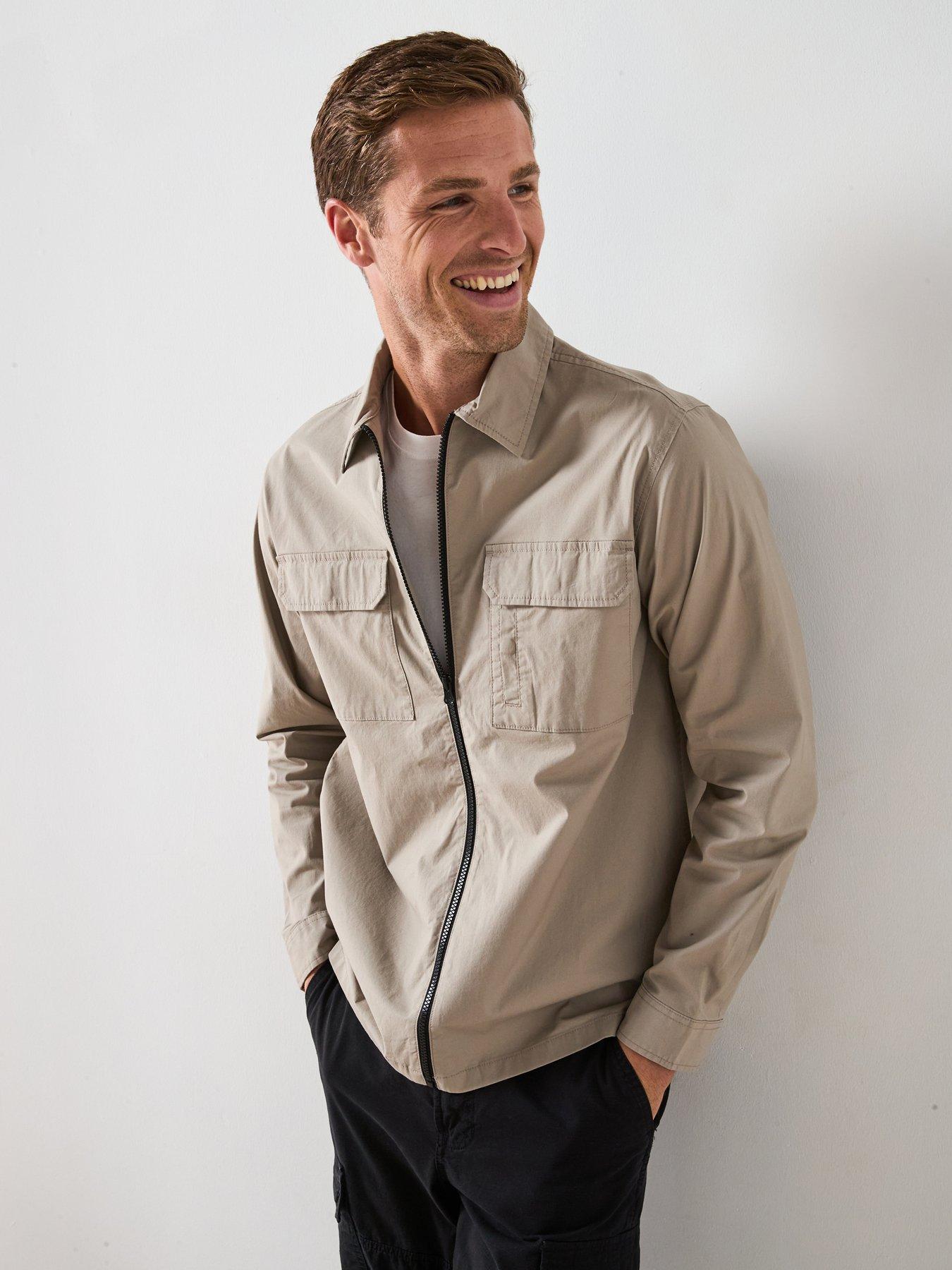 undefined Tech Overshirt - Stone