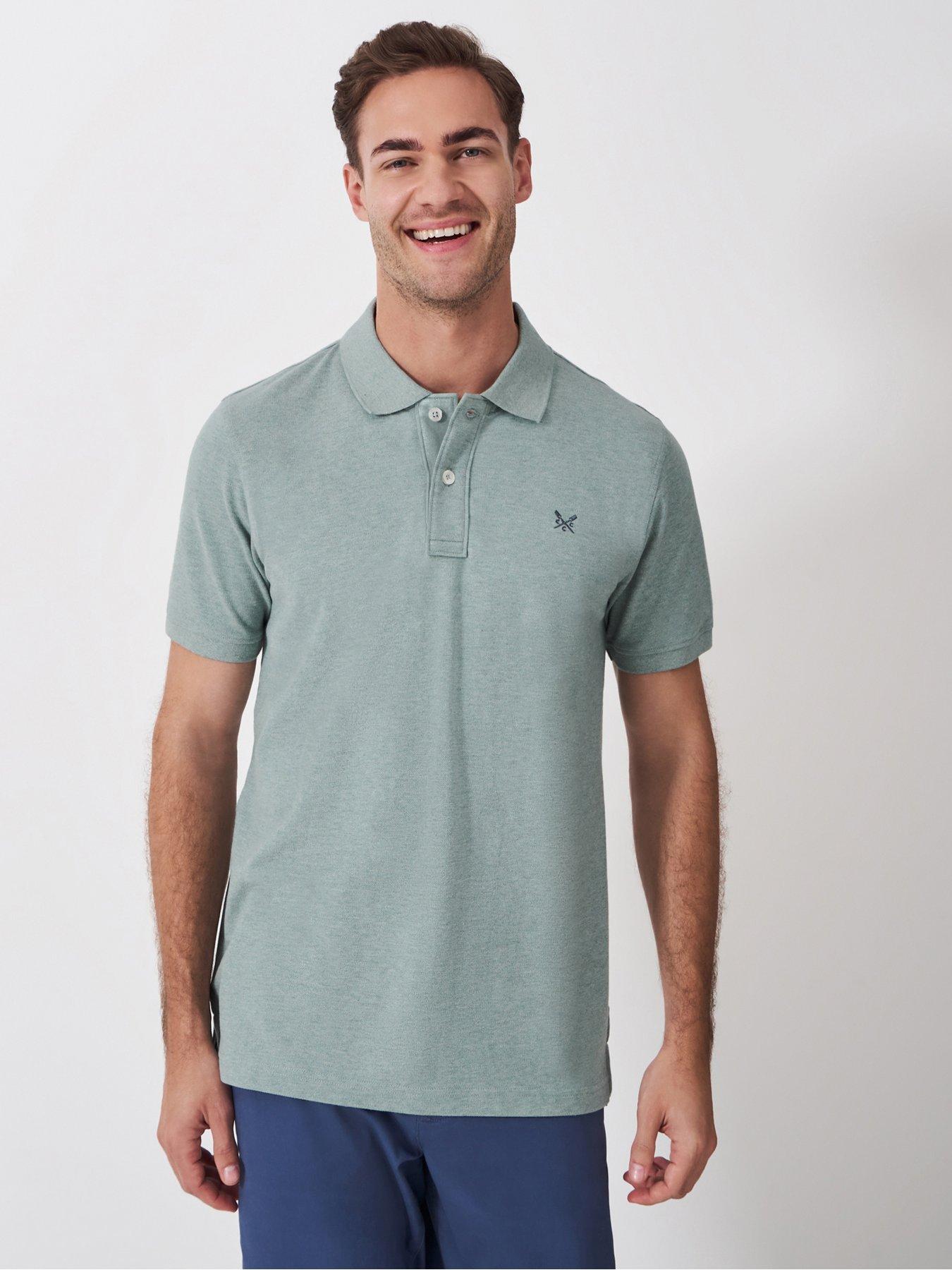 undefined Classic Pique Short Sleeve Polo Shirt - Green