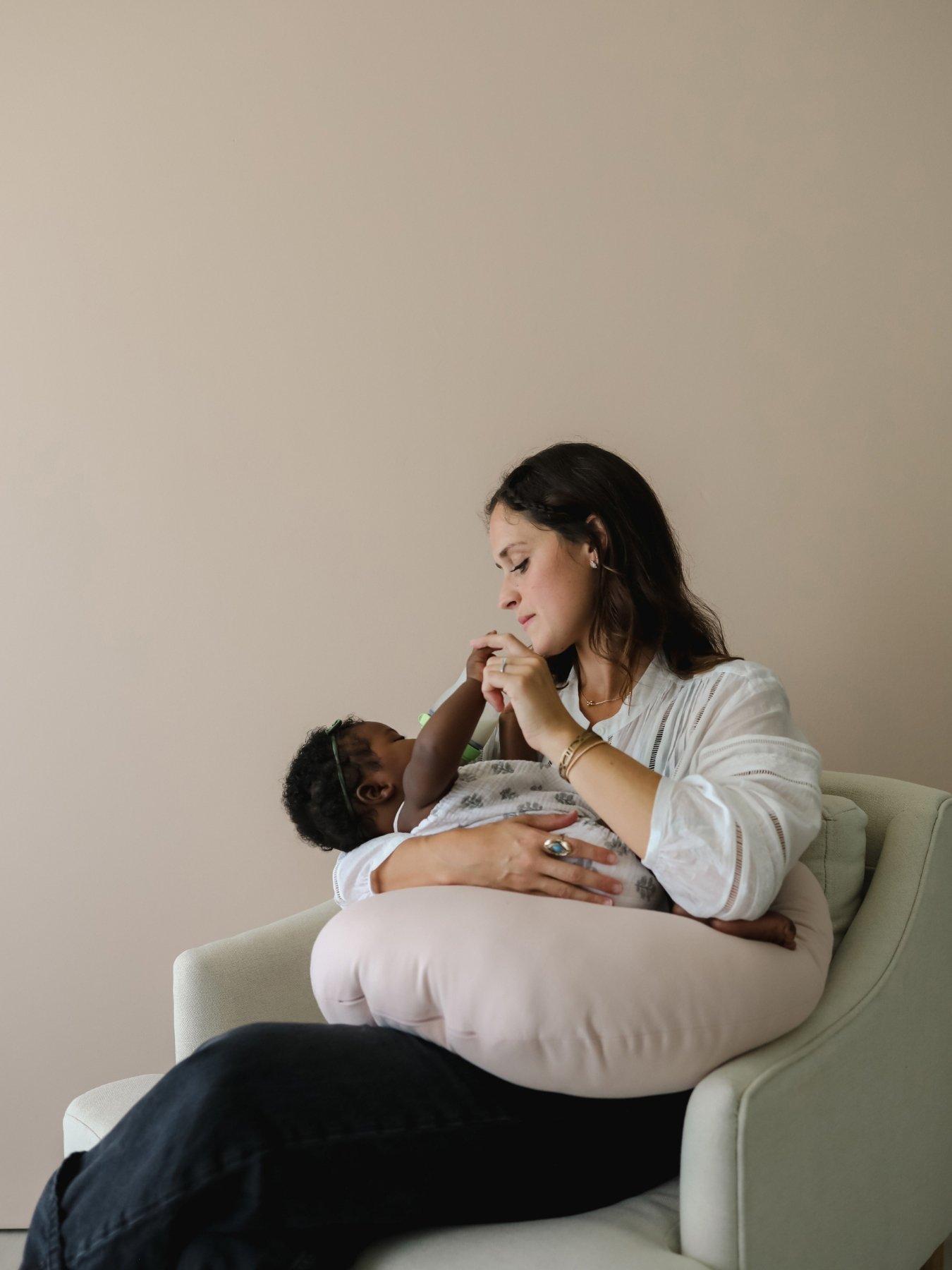 Image 1 of 6 of Snuggle Me Feeding Support , Petal