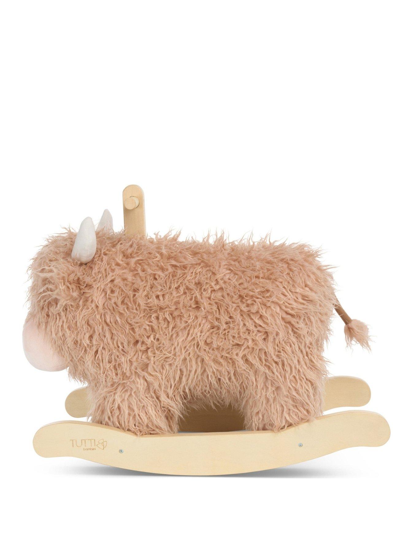 Image 2 of 5 of Tutti Bambini Douglas the Highland Cow Rocking Toy