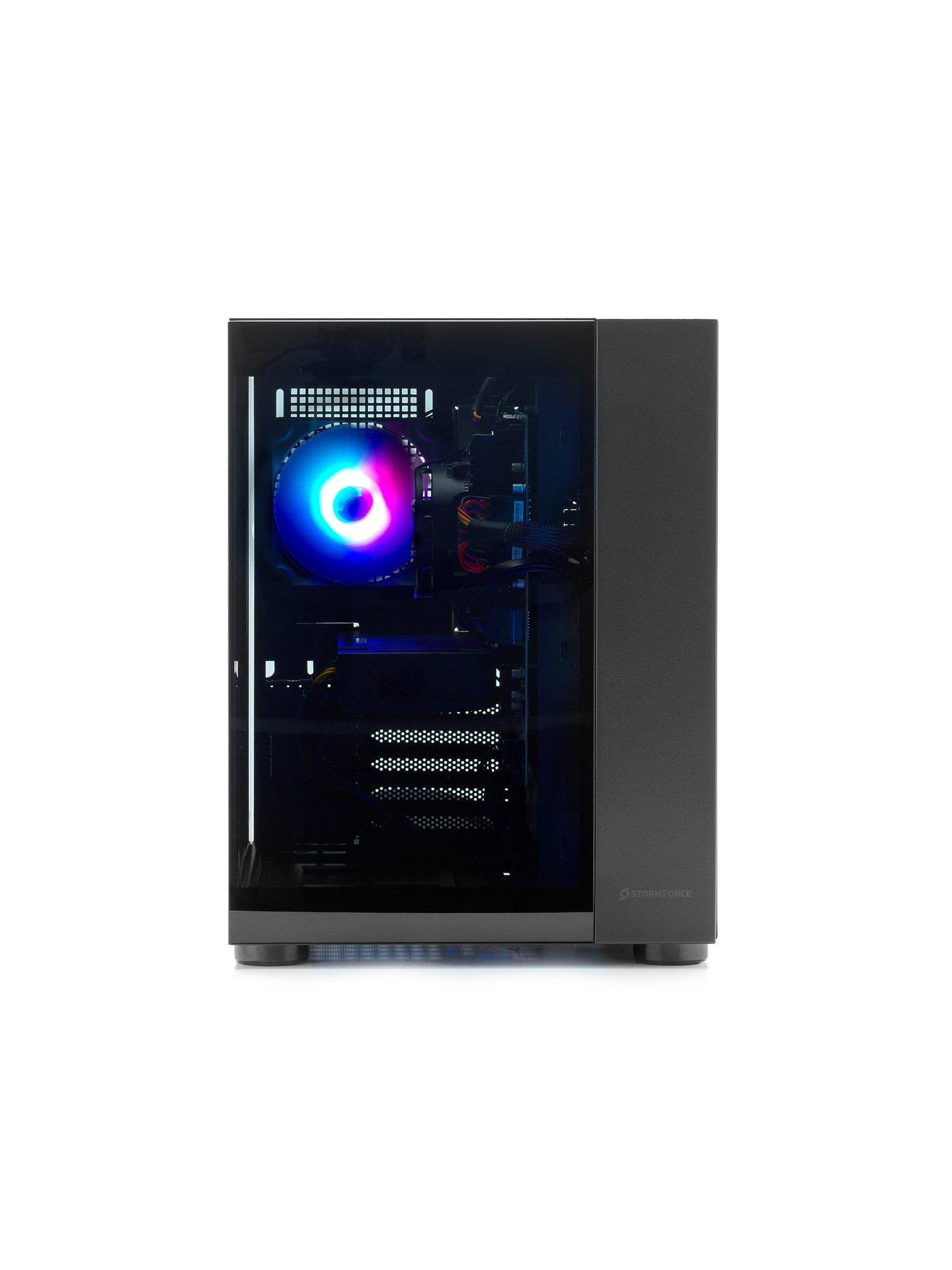 Image 3 of 6 of Stormforce FV150 Gaming Desktop - GeForce RTX 4060 Ti, Intel Core i5, 32GB RAM, 1TB SSD - Black