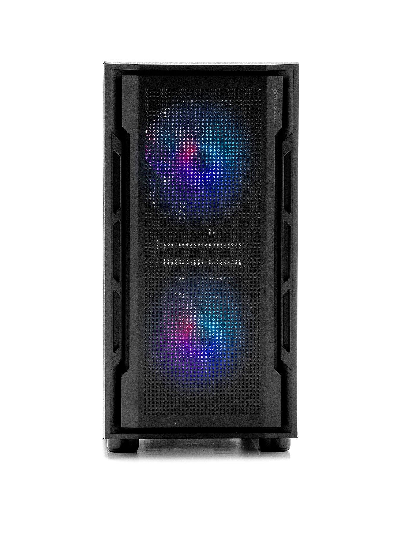 undefined Uniface Gaming Desktop - GeForce RTX 4060 Ti , Intel Core i7, 16GB RAM, 1TB SSD - Black