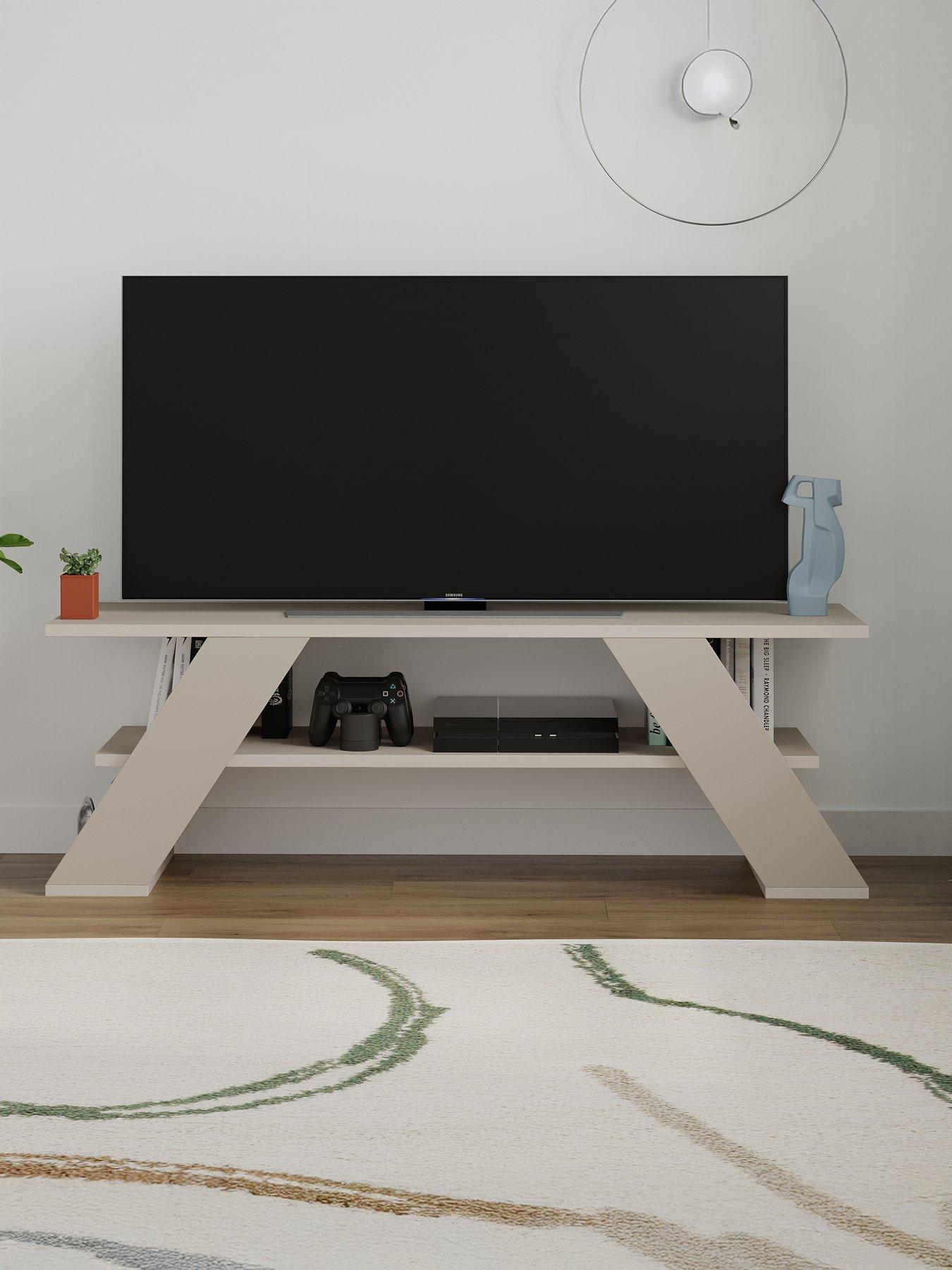 Decortie Farfalla Tv Stand - Sandstone