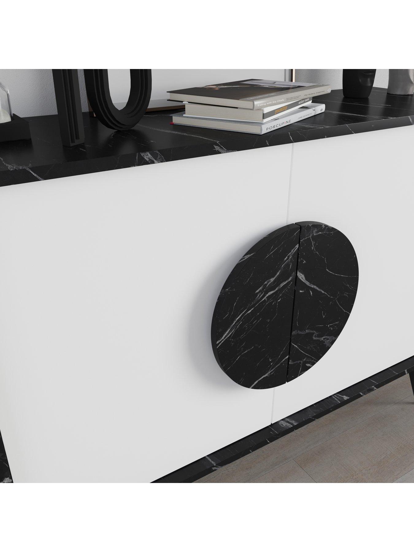 Image 5 of 7 of Decortie Gora Sideboard - Black/white