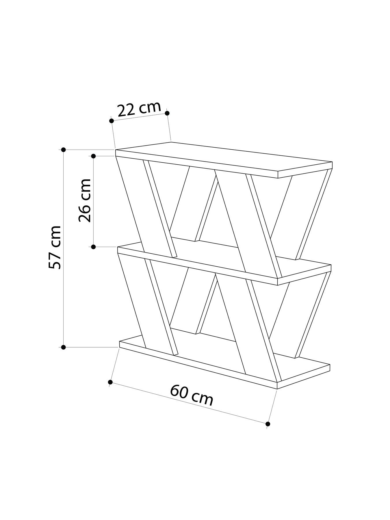 Image 6 of 7 of Decortie Lazena Sofa Side Table - Oak