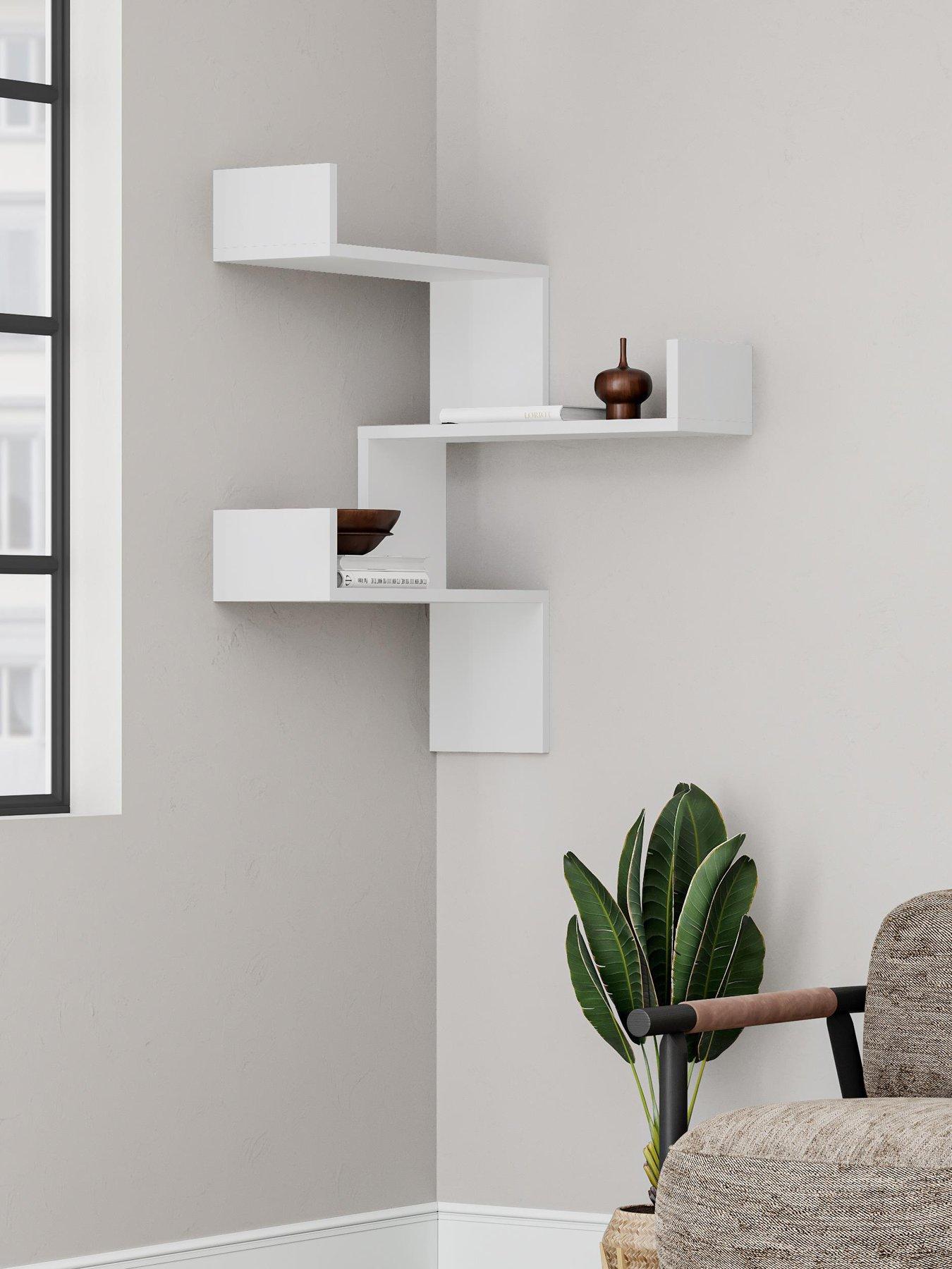 Decortie Luksa Corner Wall Shelf