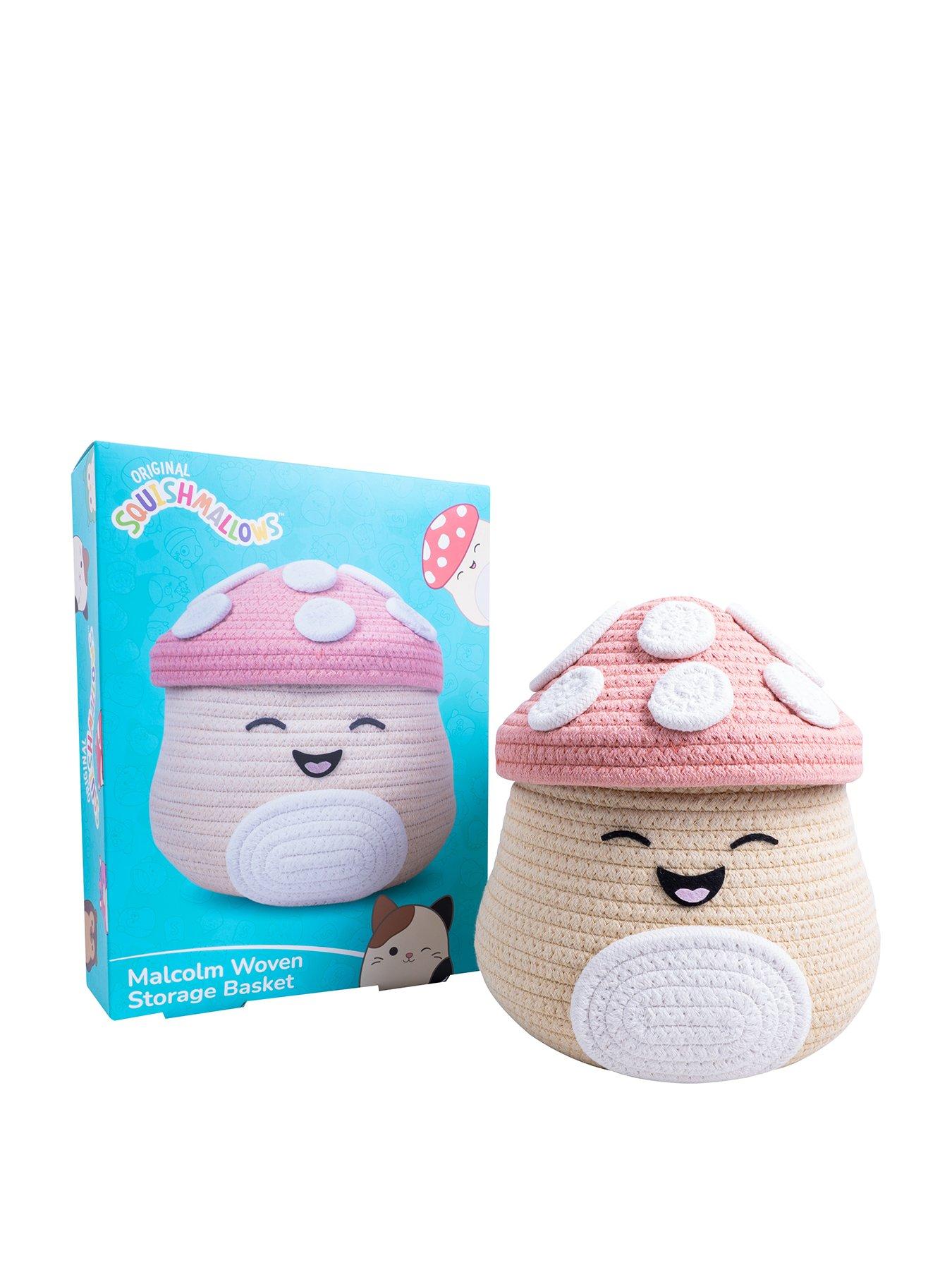 Image 1 of 6 of Squishmallows Malcolm Woven Storage Basket